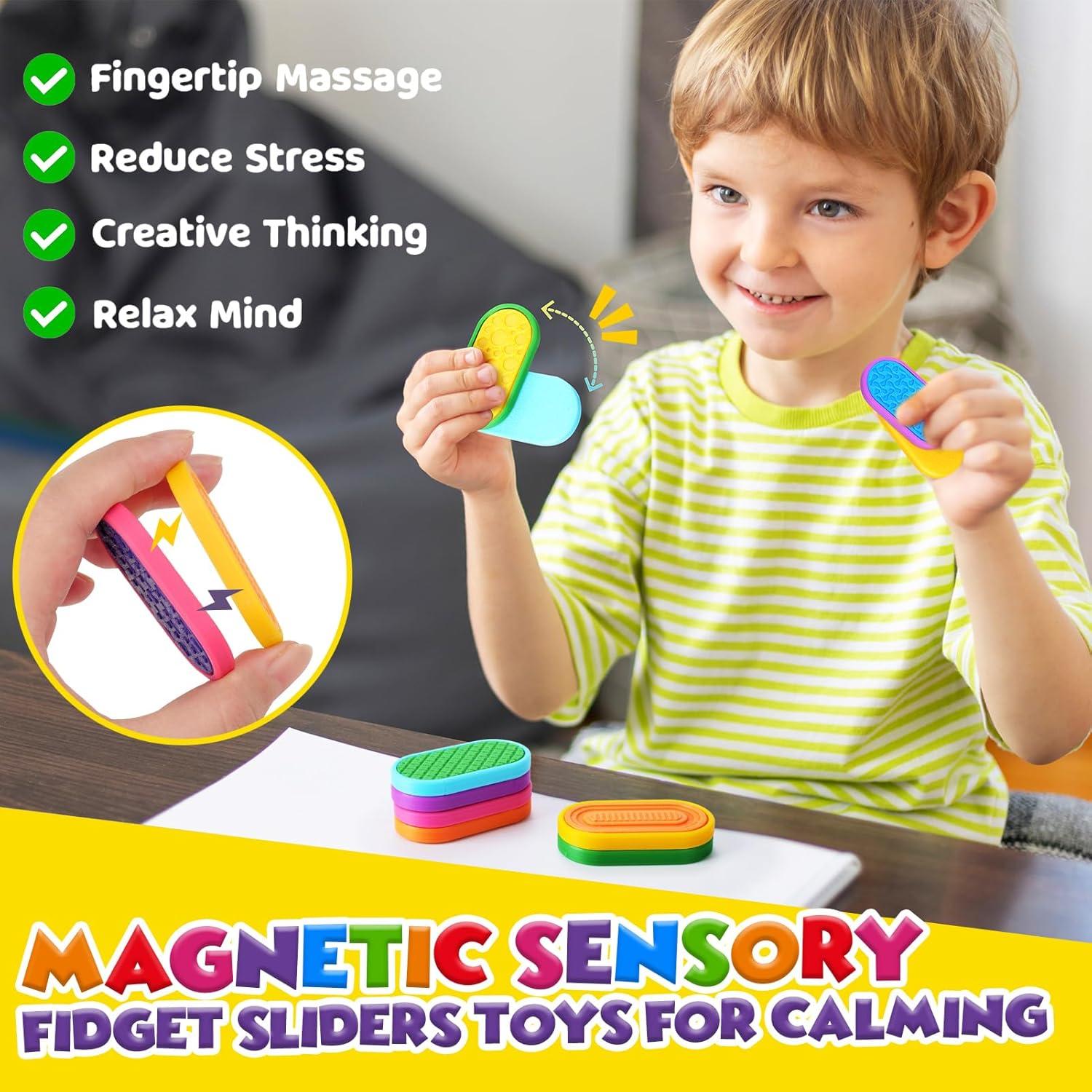 Juguetes Antiestrés Magnéticos LESONG para Niños y Adultos