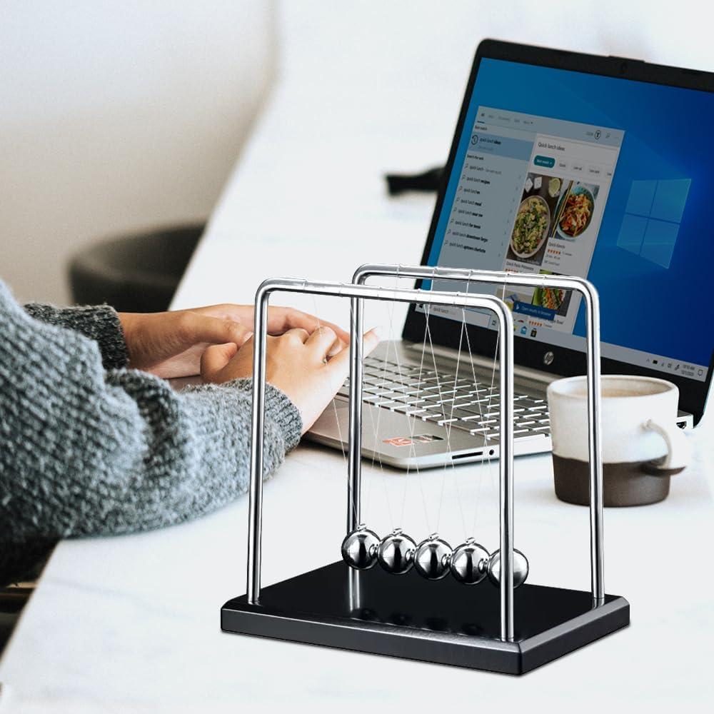 Péndulo de Newton Licraft Decorativo 5 Bolas 17.8cm