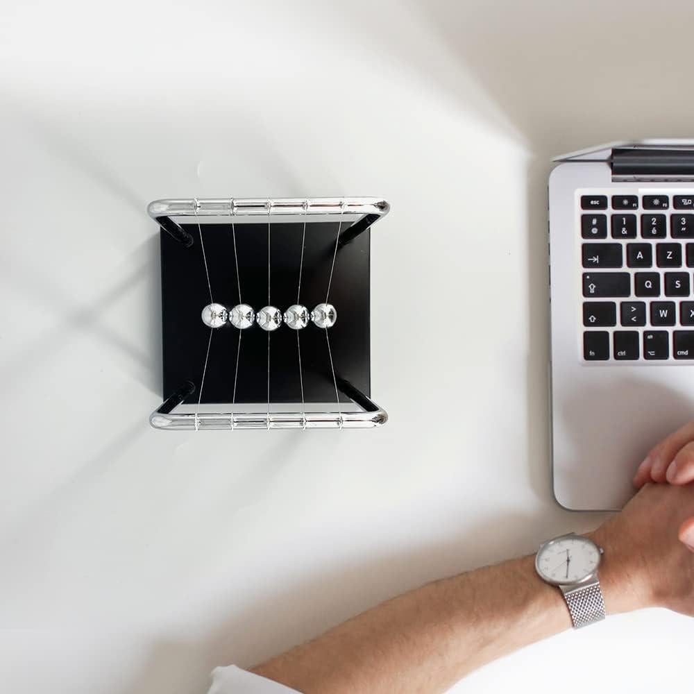 Péndulo de Newton Licraft Decorativo 5 Bolas 17.8cm