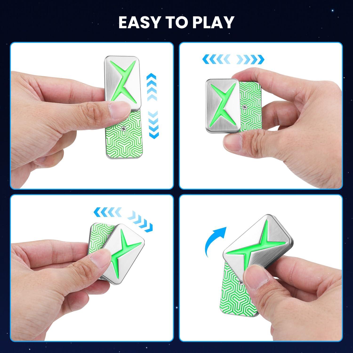 Deslizador Fidget Magnético de Metal TAMOXI - Alivio Estrés