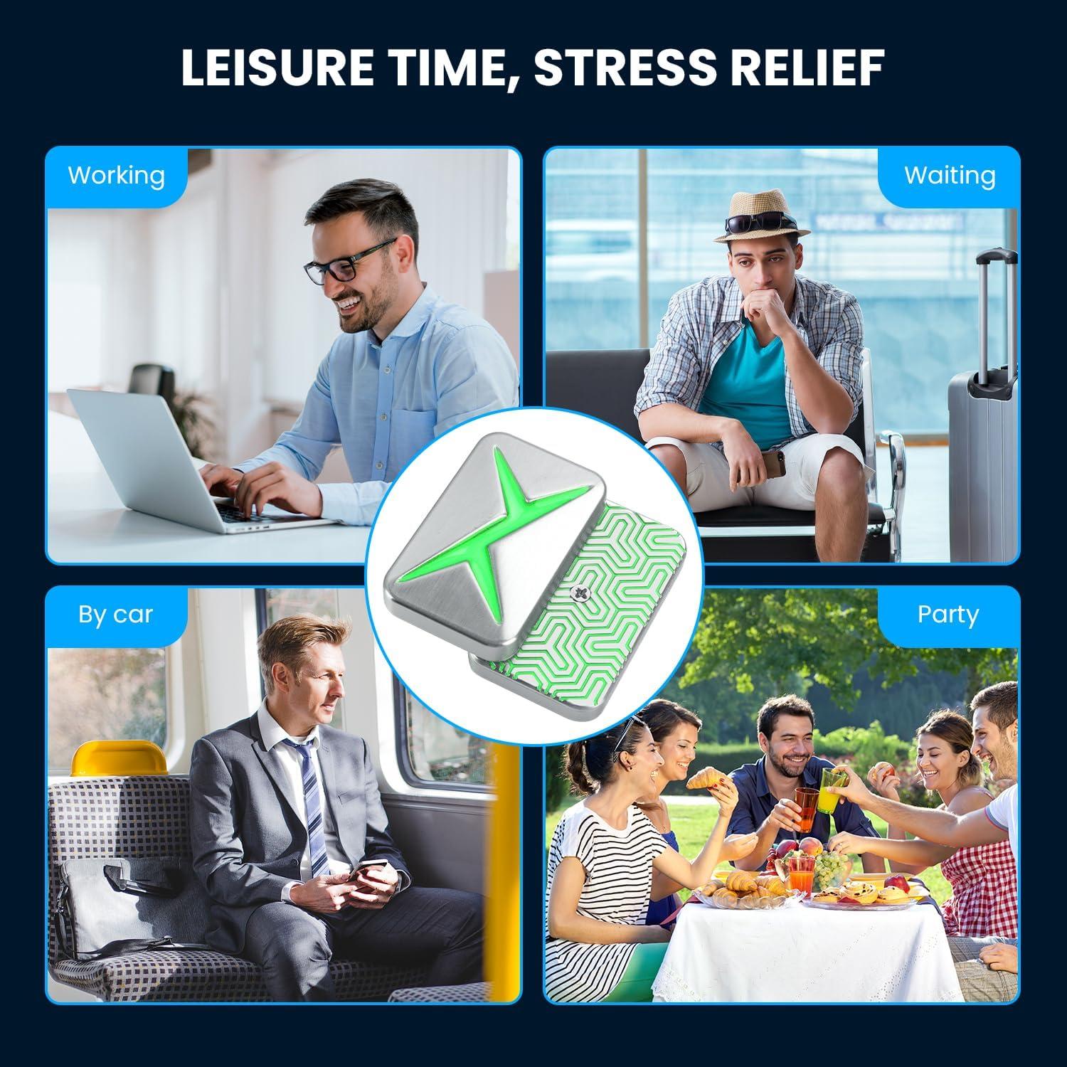 Deslizador Fidget Magnético de Metal TAMOXI - Alivio Estrés