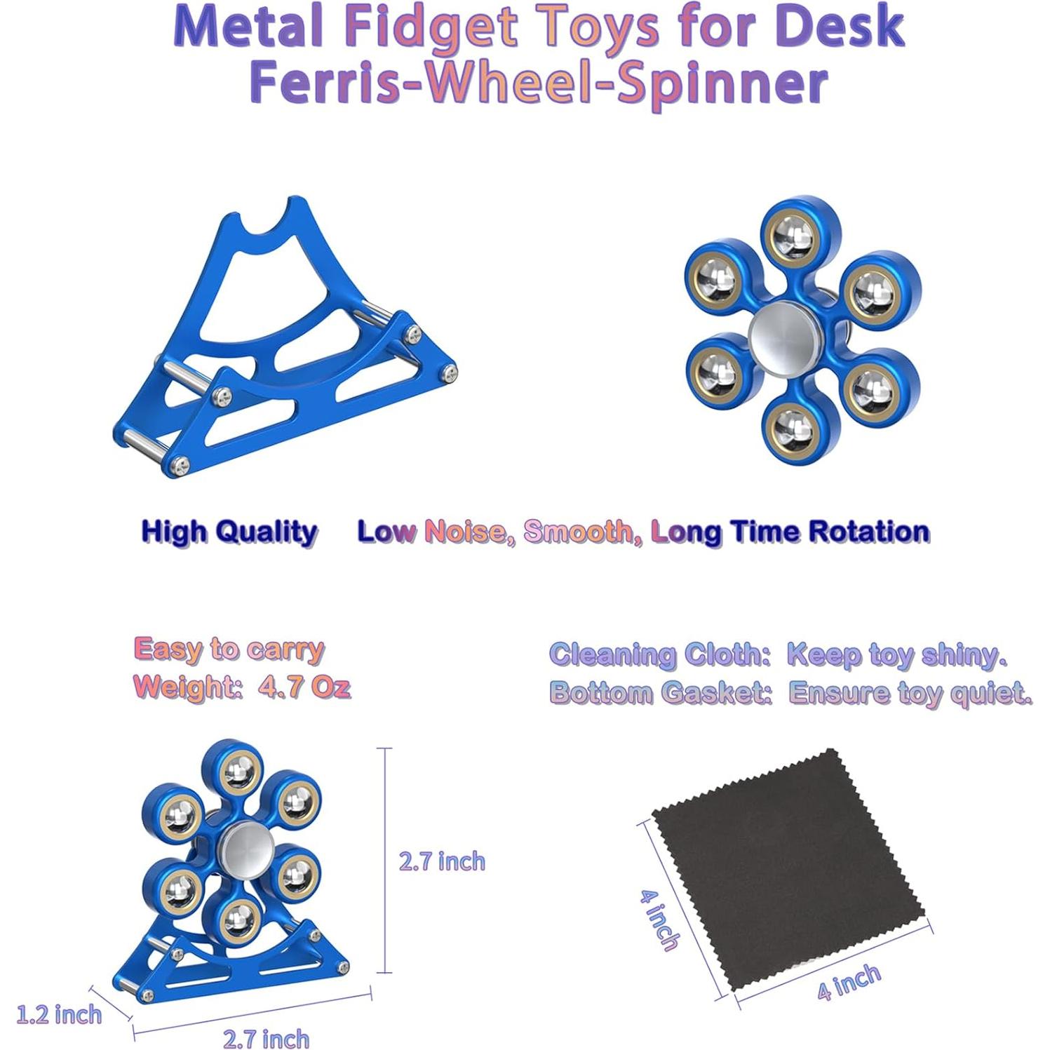 Juguete de escritorio girador de rueda de la fortuna JoyJoltoy - Alivio de estrés