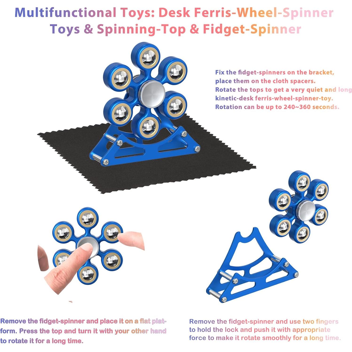 Juguete de escritorio girador de rueda de la fortuna JoyJoltoy - Alivio de estrés