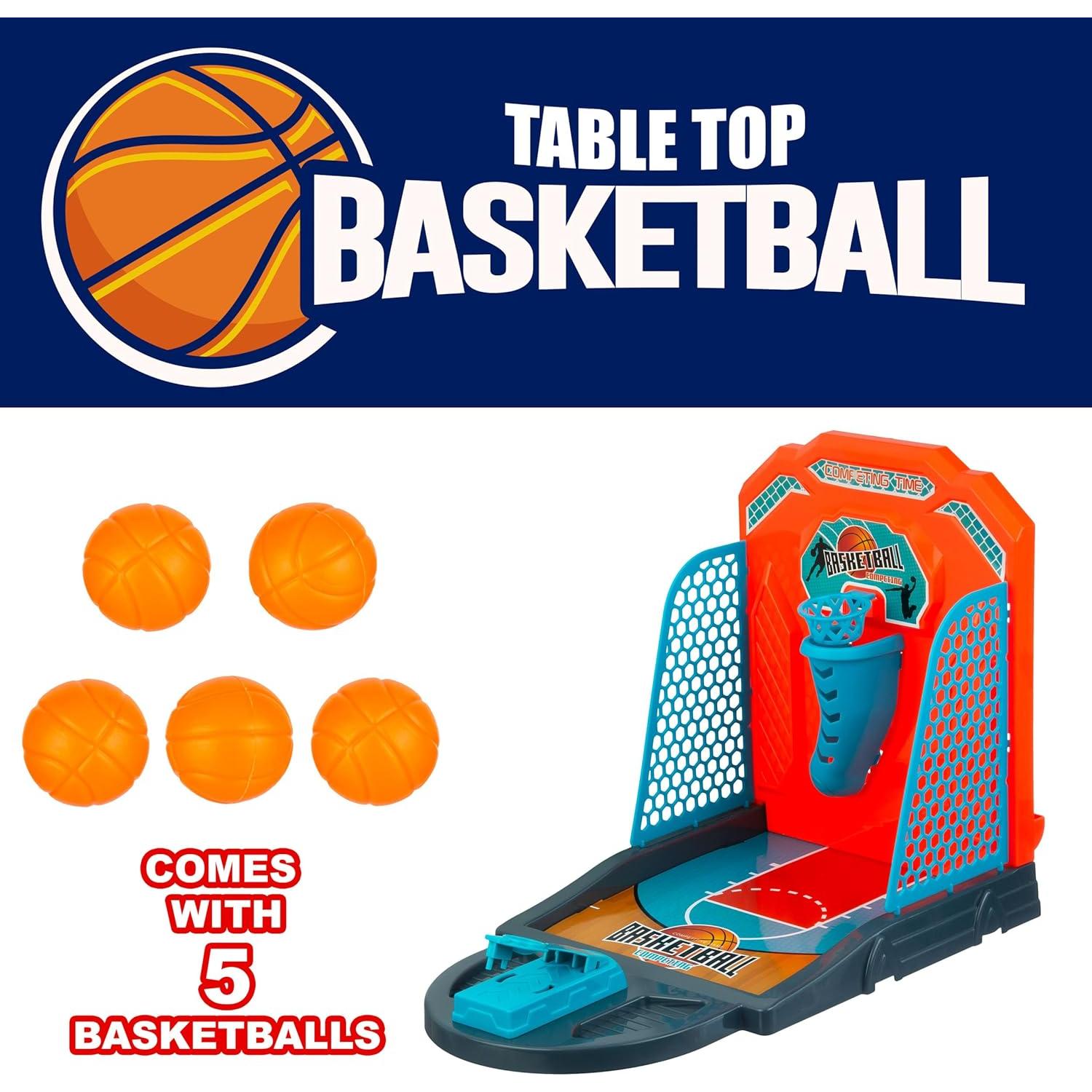 Juego de Baloncesto de Mesa Expressions - Mini Aro de Oficina