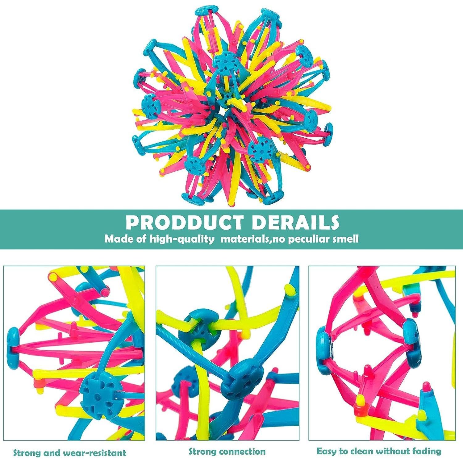 Bola Inflable Colorida NIHAKSOI 2PCS Antiestrés Yoga