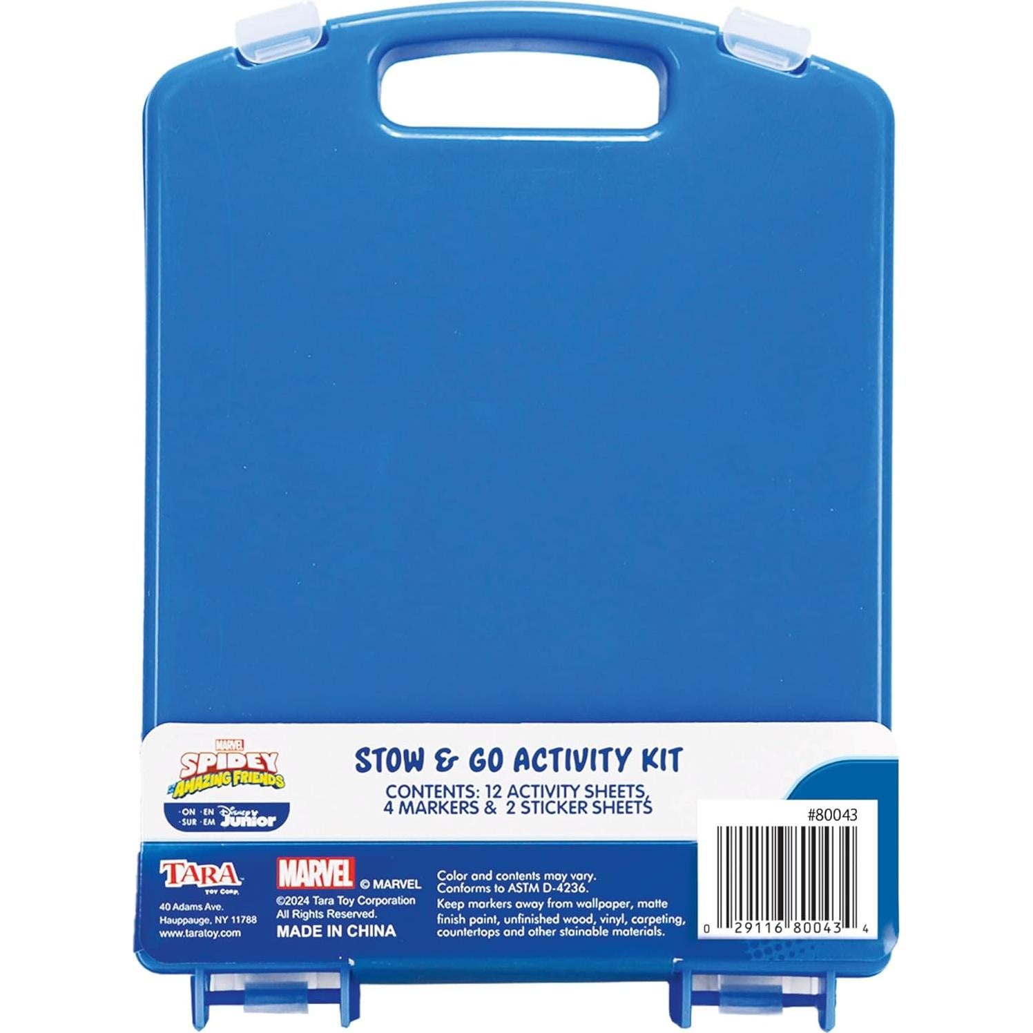 Kit de Actividades Stow & Go Marvel Spidey 17 Piezas