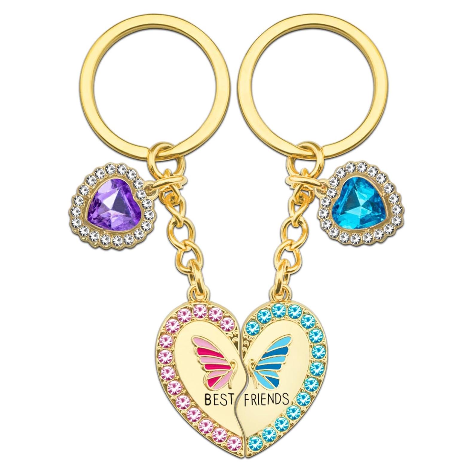 Llaveros a Juego OEHEDOU para Mejores Amigos - Regalos de Amistad