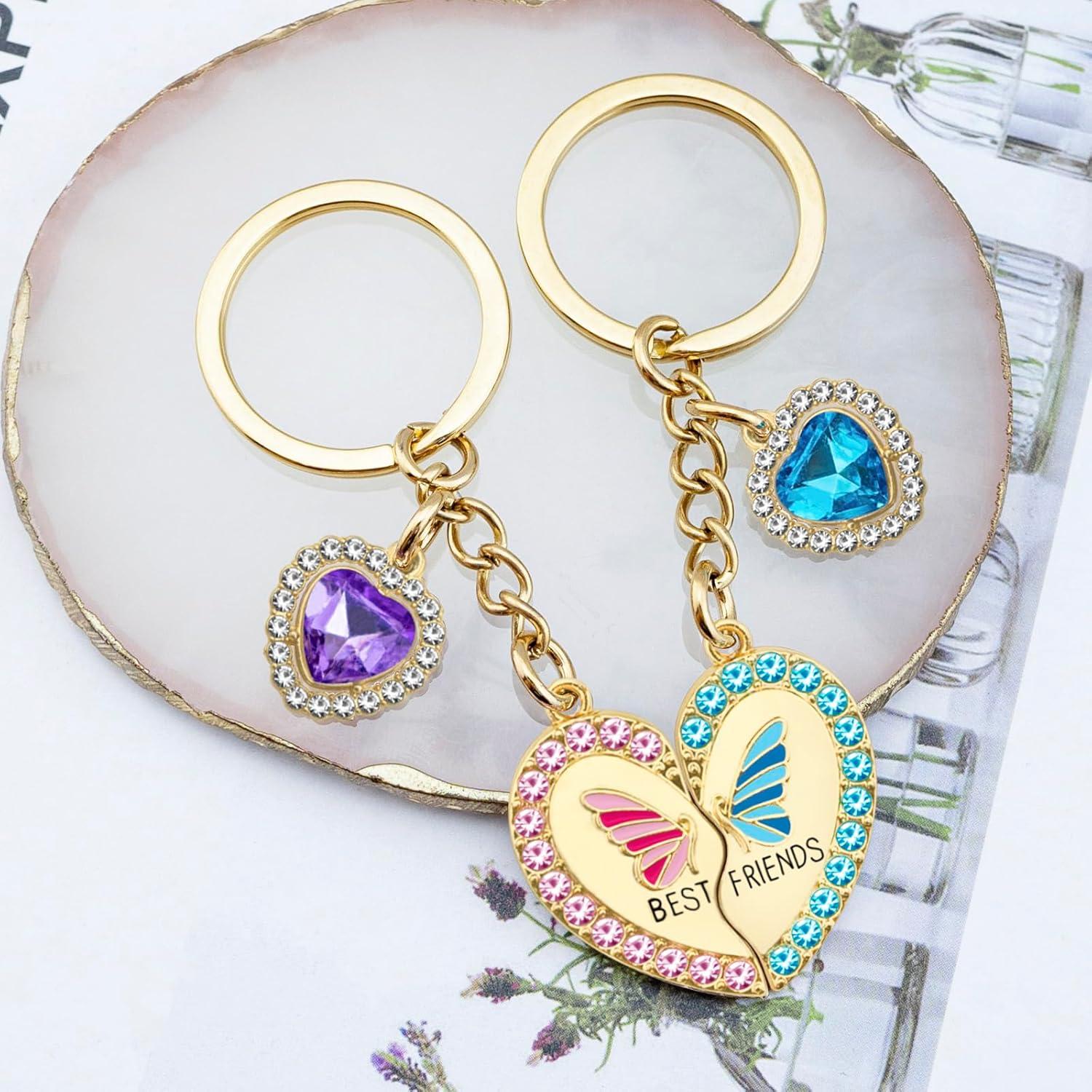 Llaveros a Juego OEHEDOU para Mejores Amigos - Regalos de Amistad