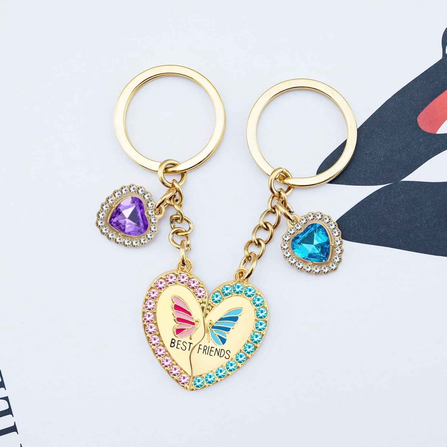 Llaveros a Juego OEHEDOU para Mejores Amigos - Regalos de Amistad