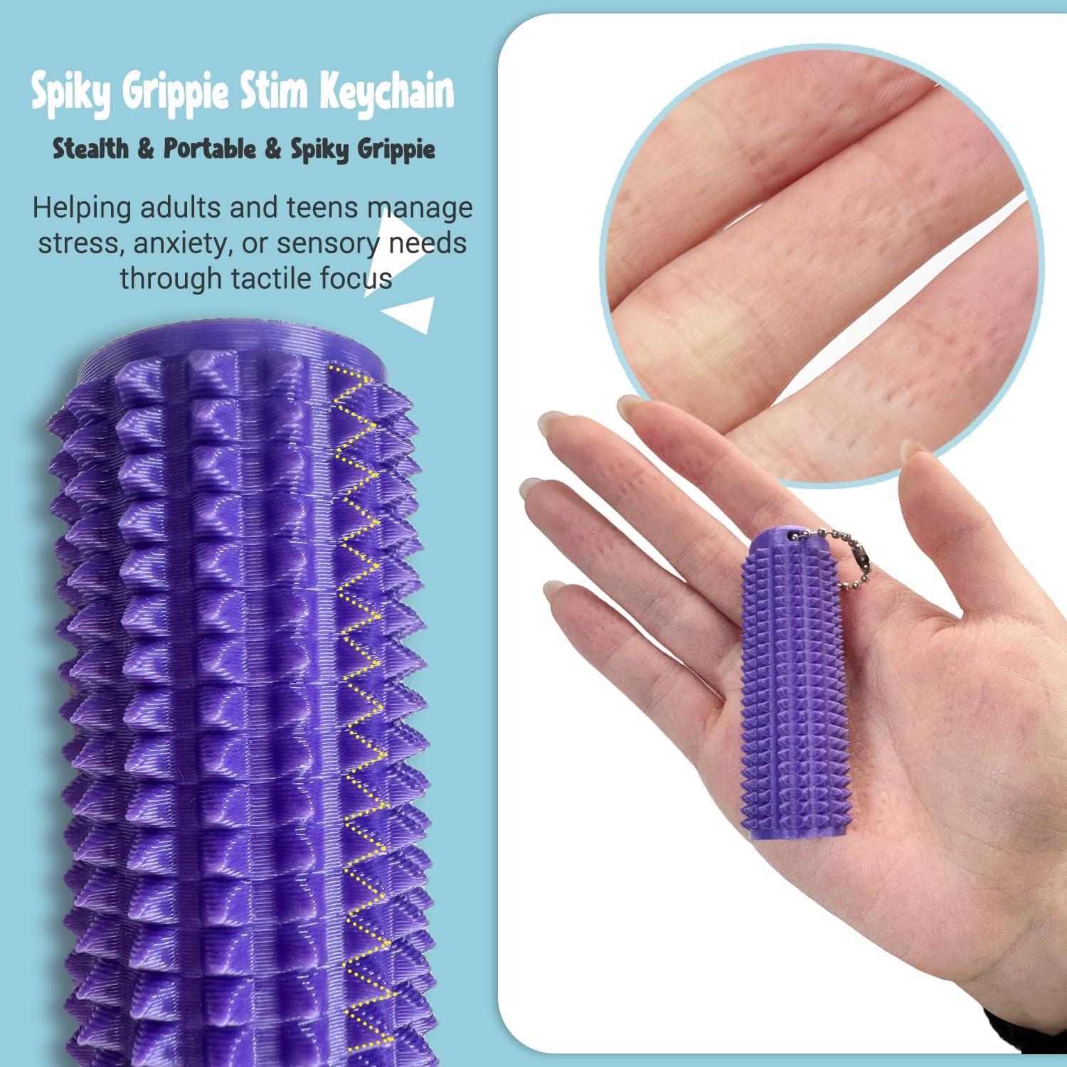 Juguete Antiestrés Little Ouchies Llavero Grippie 2pc