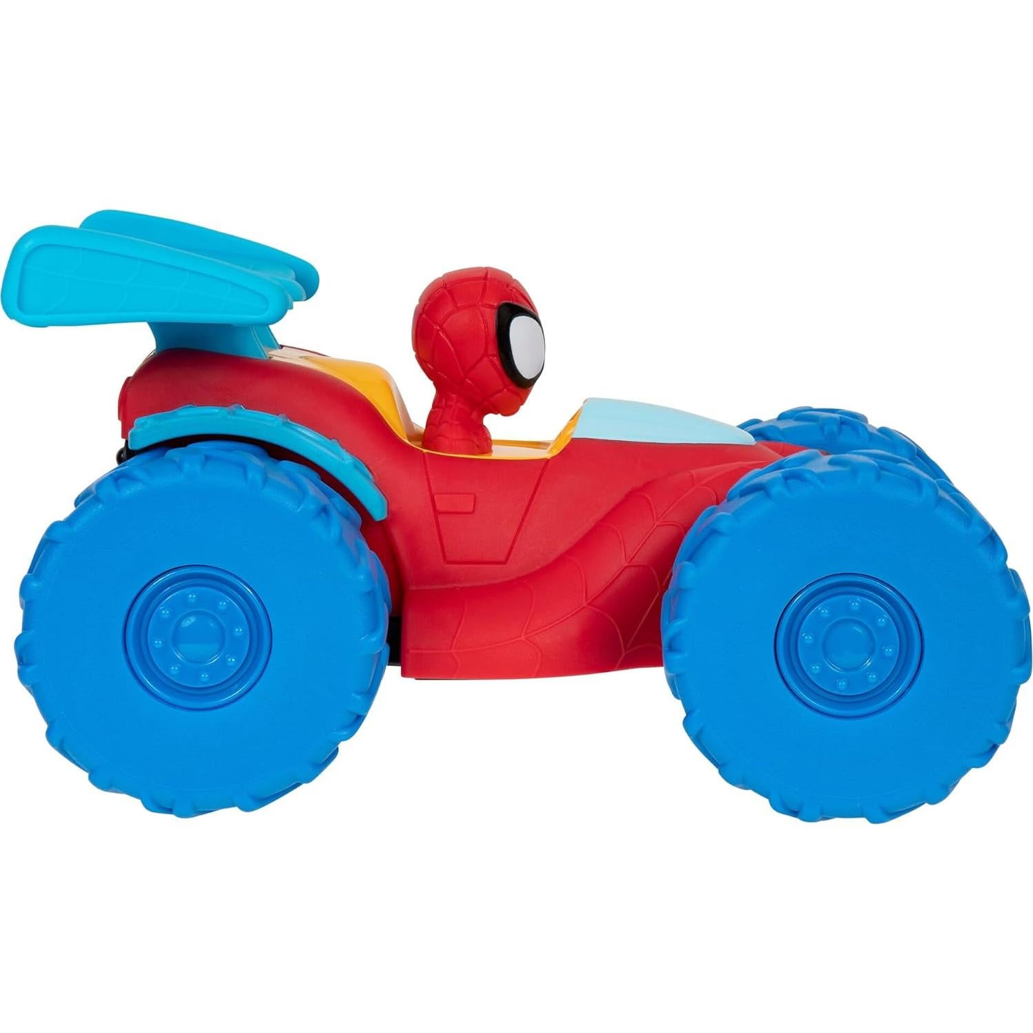 Vehículo Escalador de Telaraña Marvel Spidey 17.78 cm Motor Rev Up