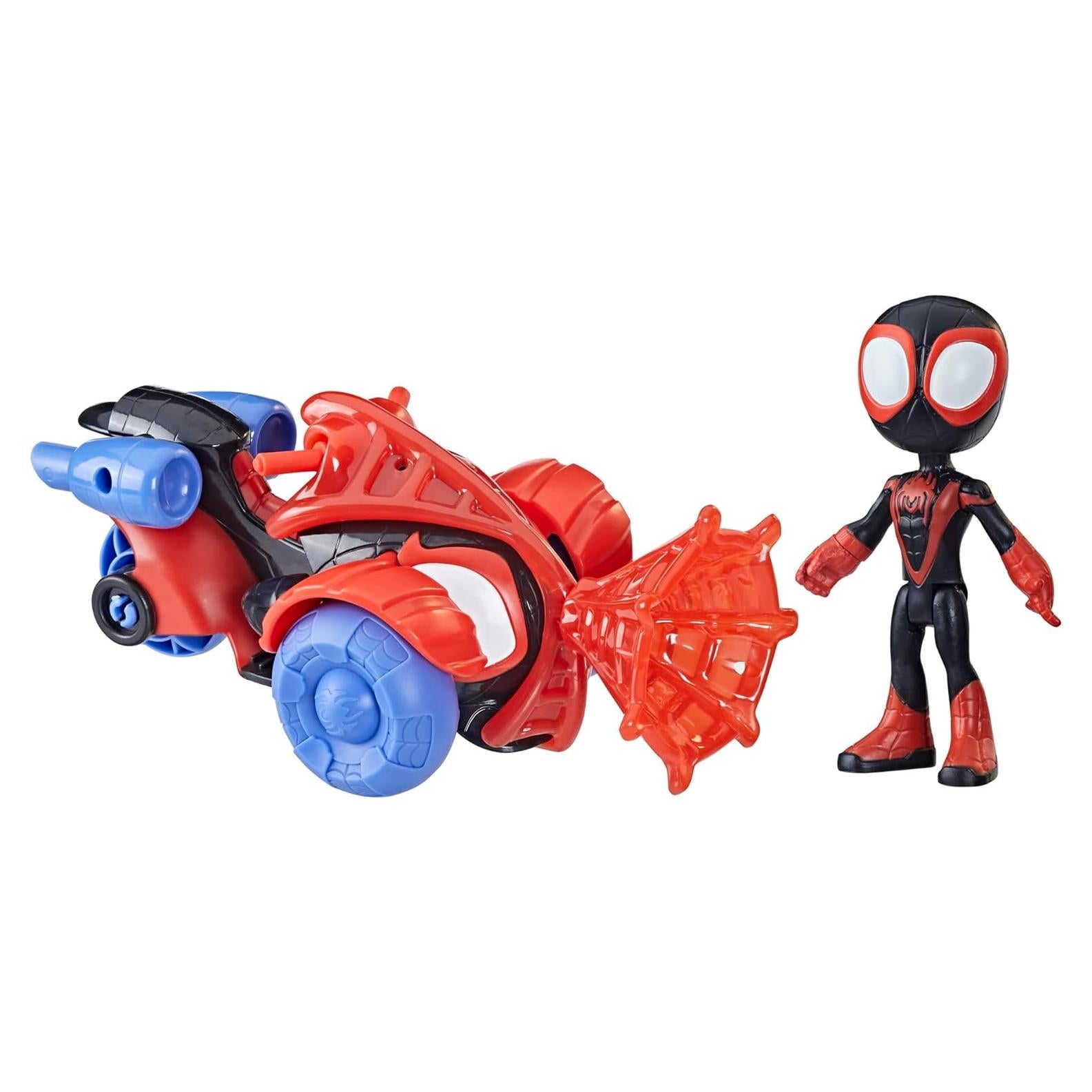 Conjunto de Juguetes Spidey y sus Amigos Hasbro - Vehículo y Figura 10 cm