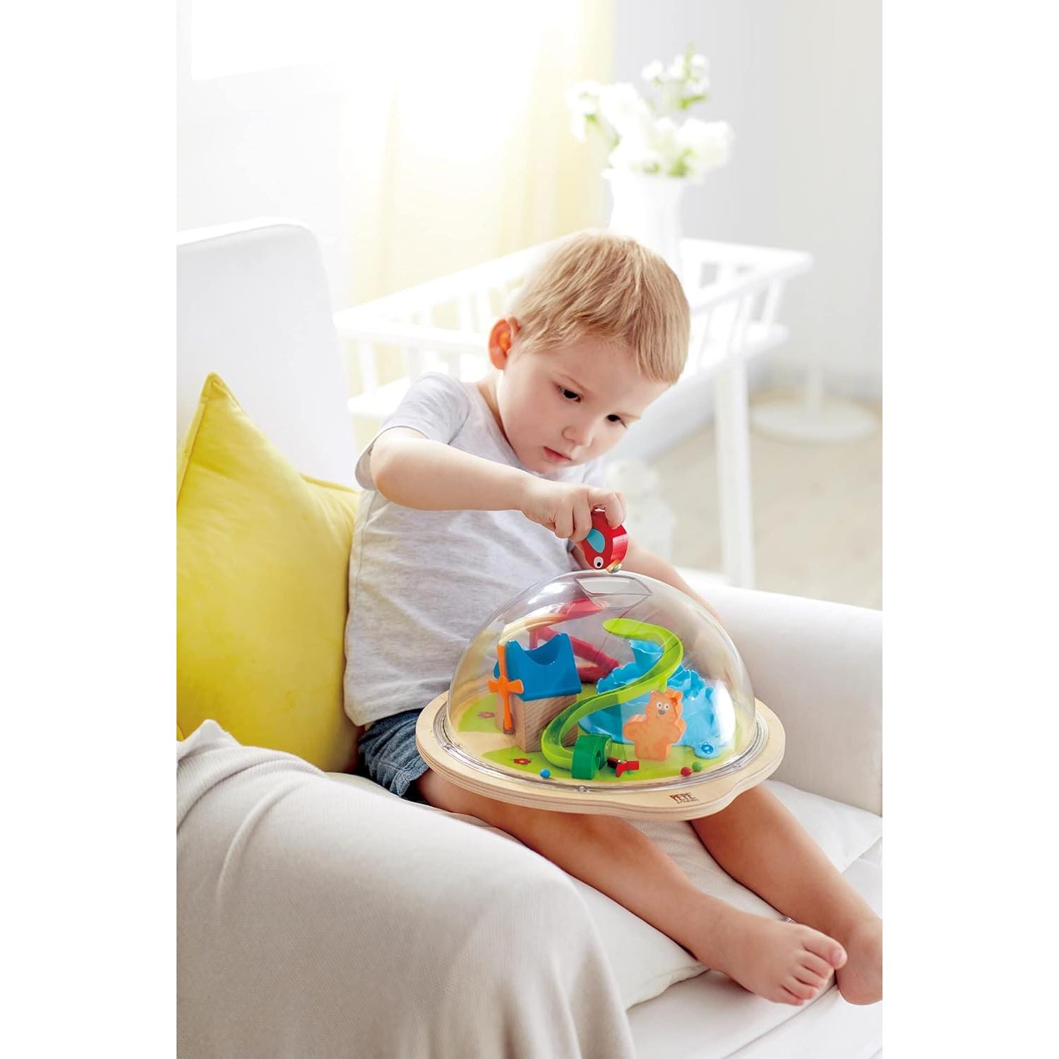 Dome de Aventura Hape Valle Soleado con Laberinto Magnético