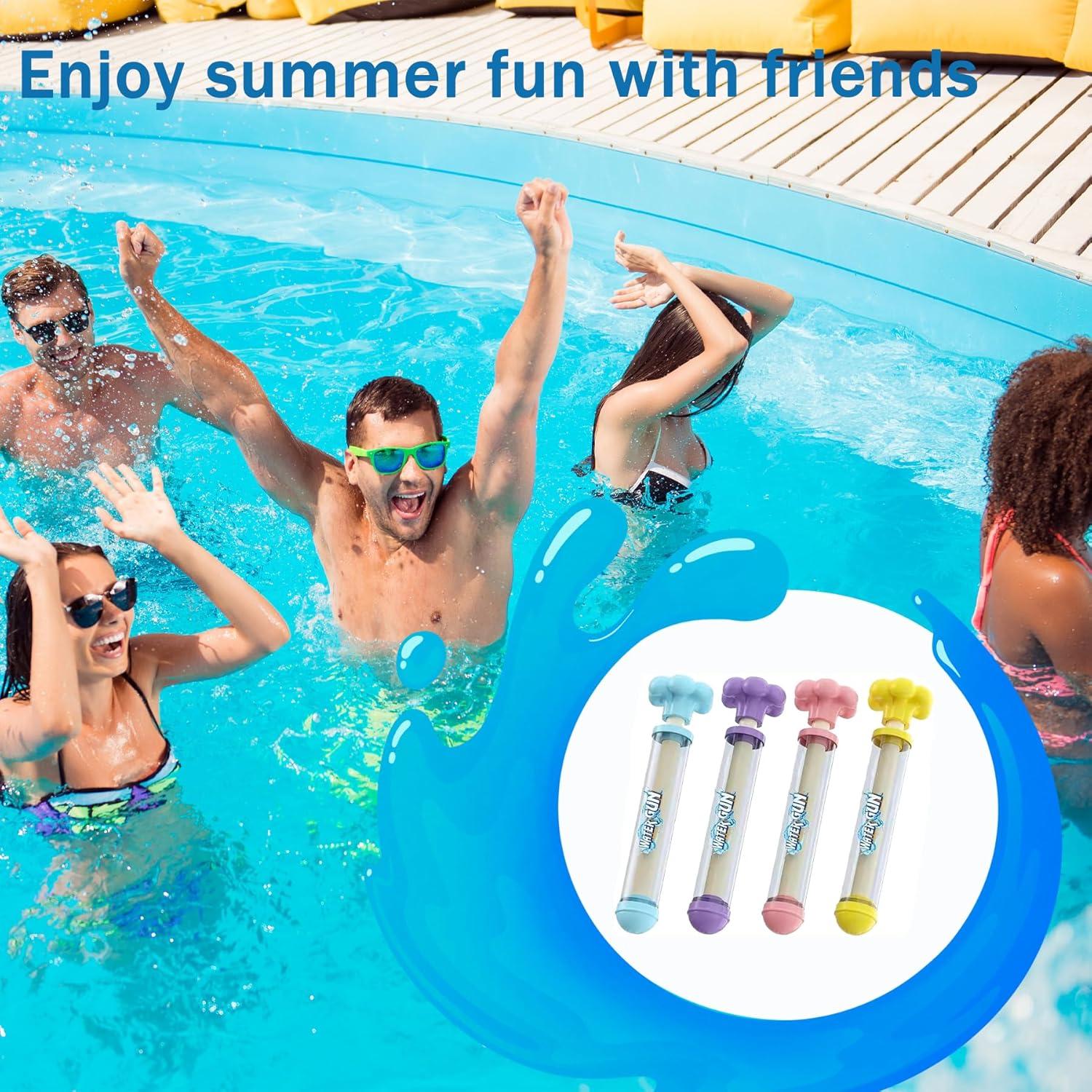 Pistola de Agua Genérica en Forma de Fuegos Artificiales - 4 Pcs