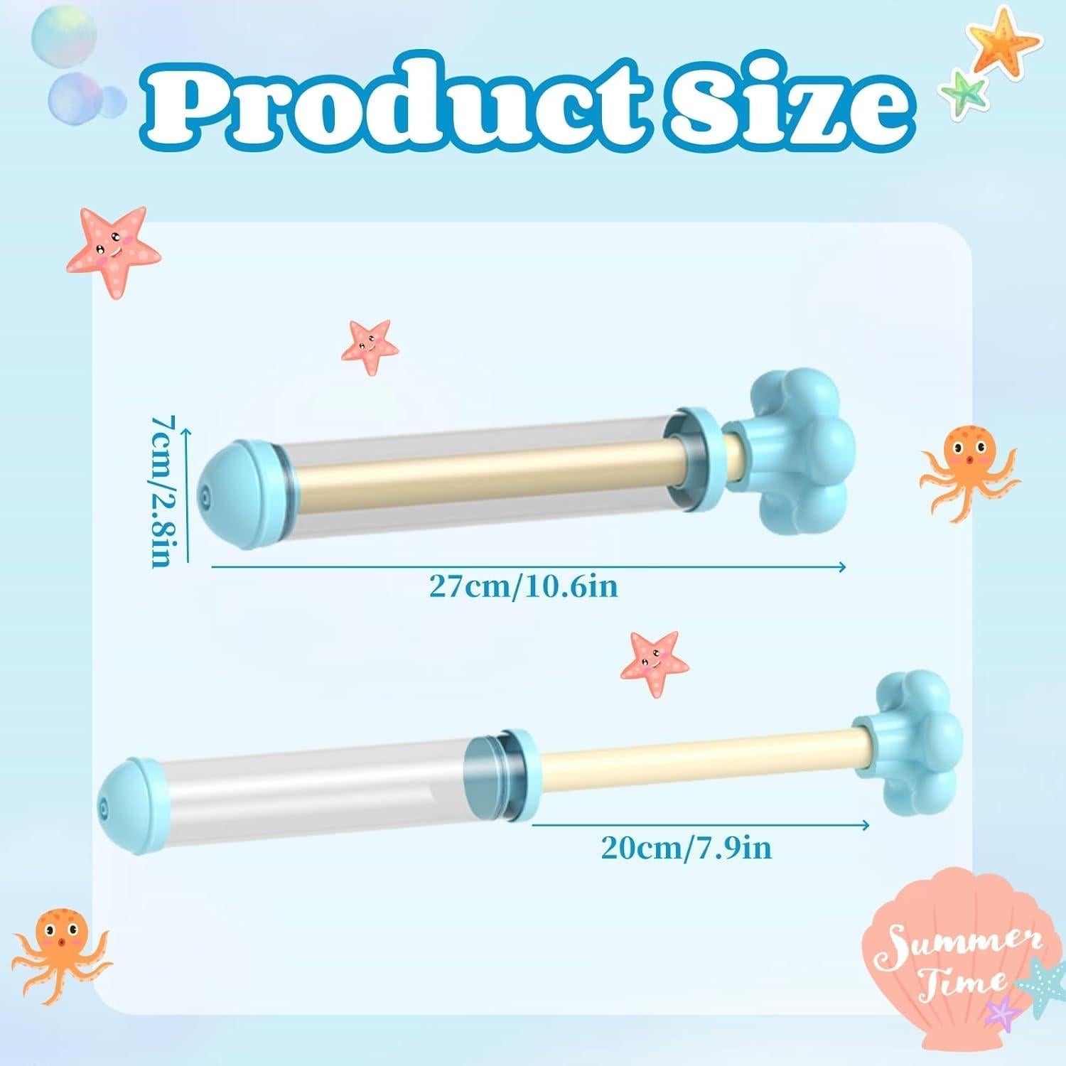 Pistola de Agua Genérica en Forma de Fuegos Artificiales - 4 Pcs