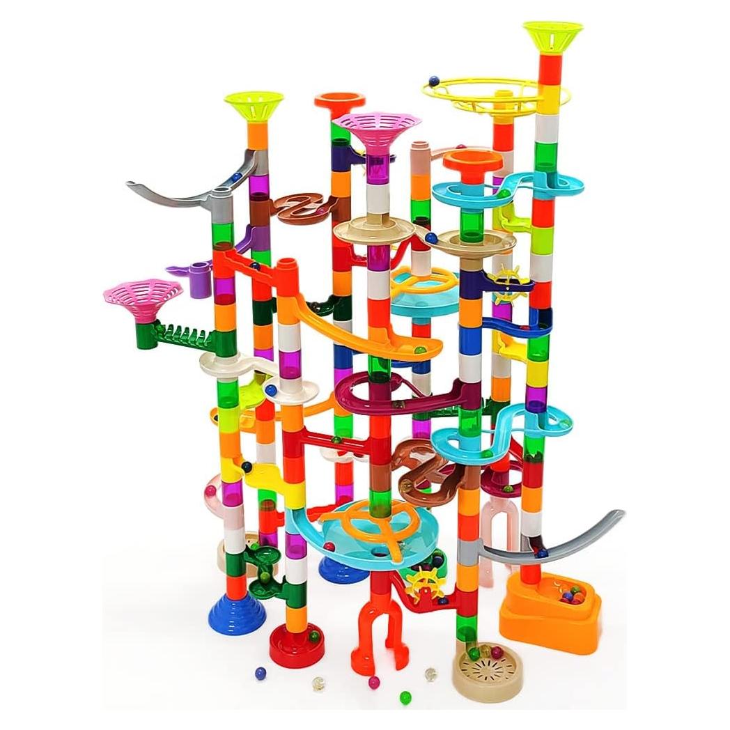 Pista de canicas DSHMIXIA 200 piezas para niños 3 a 10 años