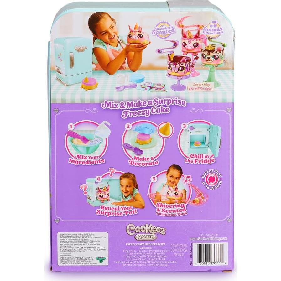 Cookeez Makery Freezy Cakez - Peluche Interactivo Sorpresa
