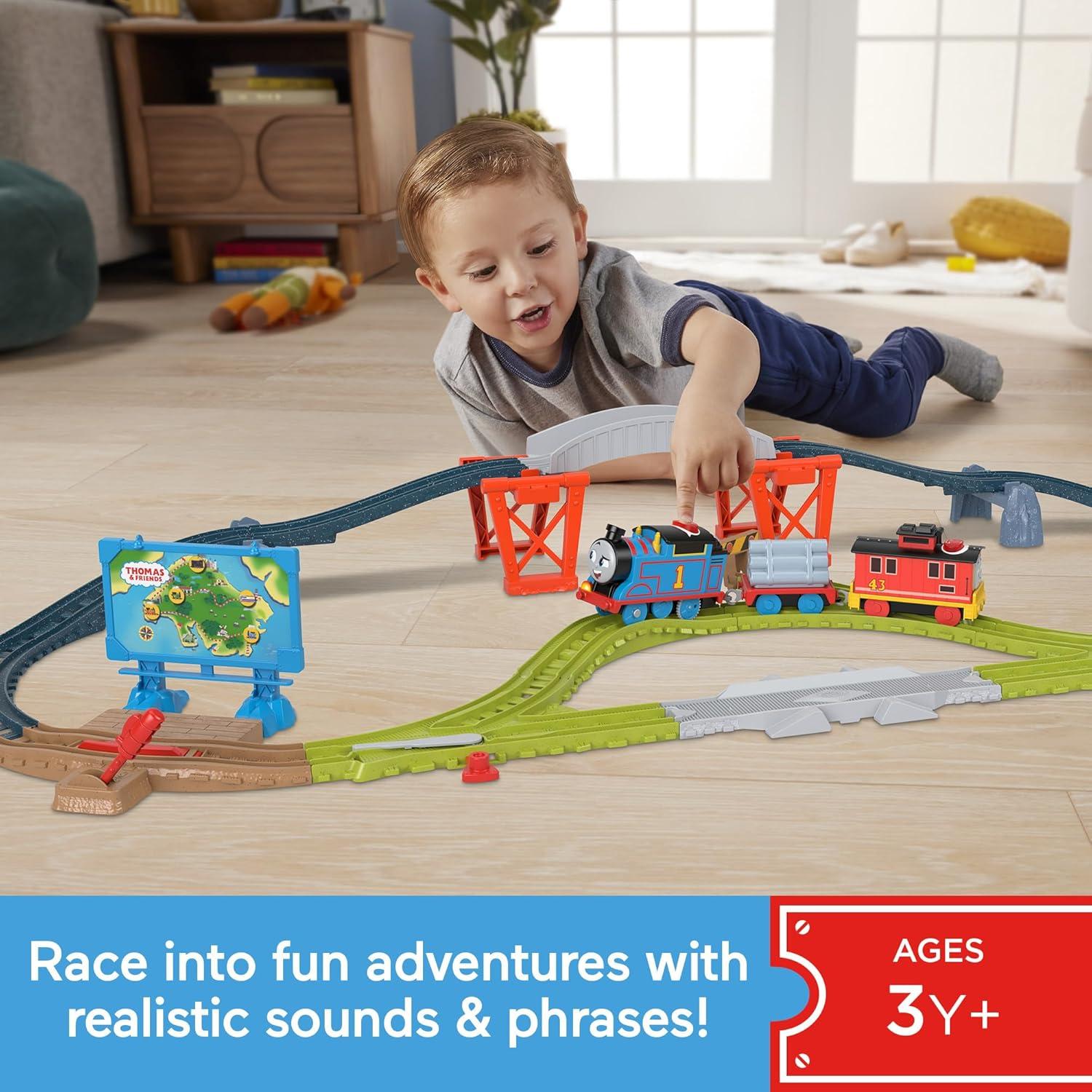 Juego de Trenes Thomas y Amigos Fisher-Price Hablador 3.2m