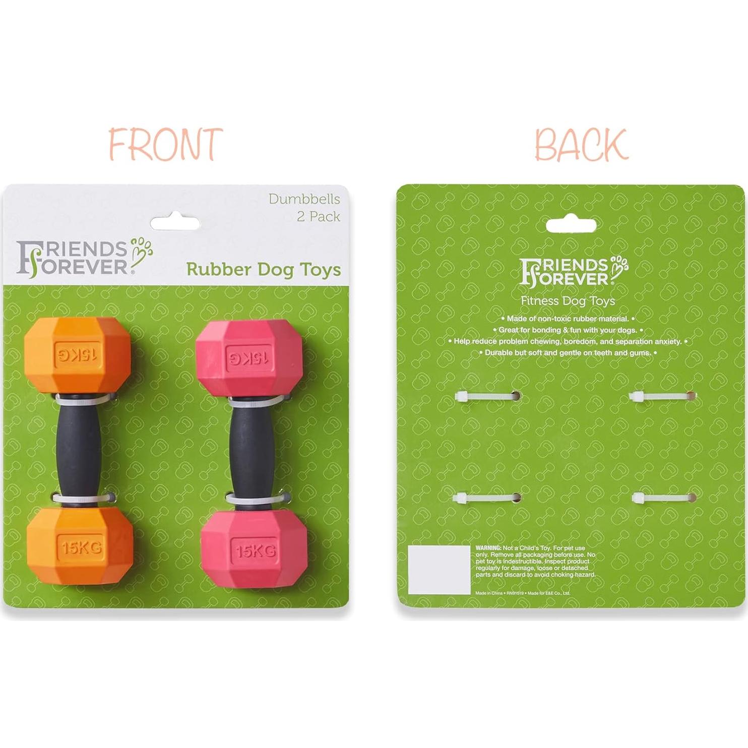 Juguete Dispensador de Golosinas para Perros Friends Forever - 2 Piezas