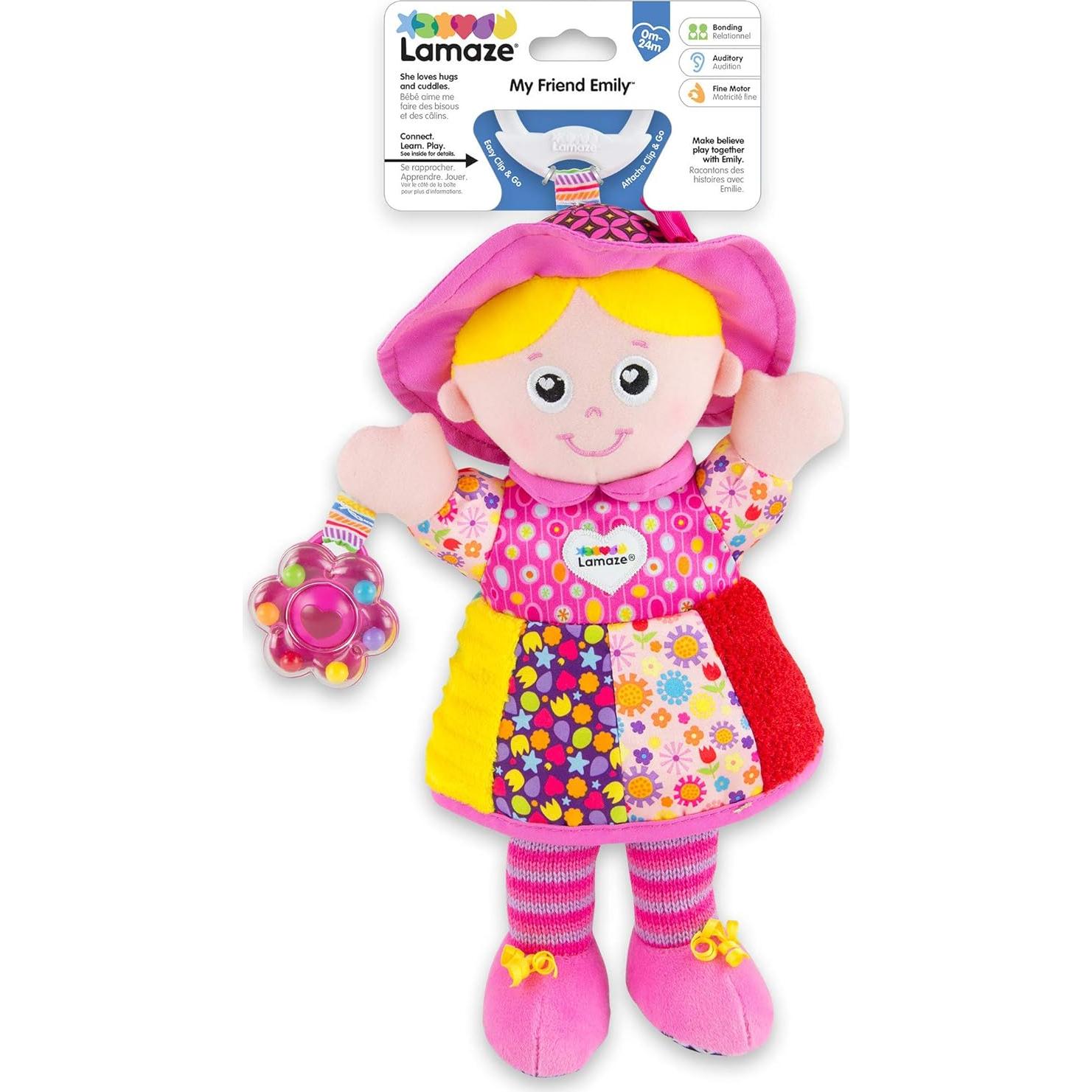 Muñeca Sensory Lamaze Mi Amiga Emily 0-2 años