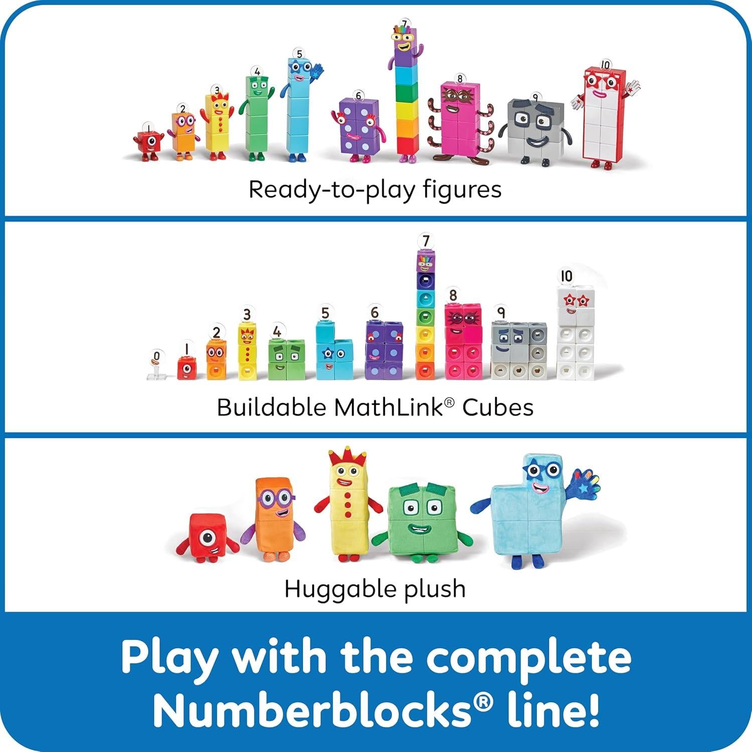 Figuras Numberblocks Trece y Catorce hand2mind - Juguetes educativos