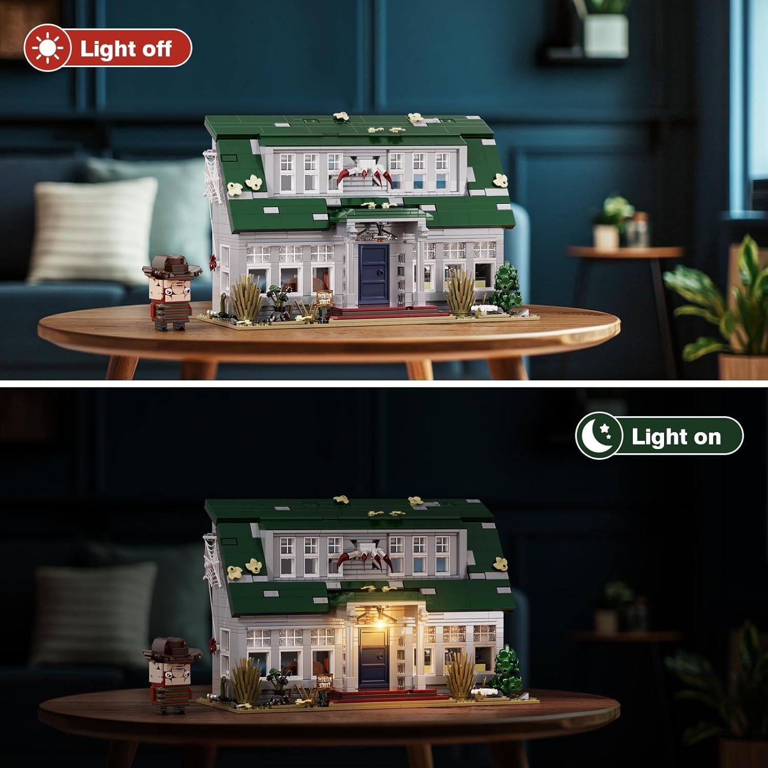 Conjunto Casa Embrujada GIKCFSTBLA 1099 Piezas LED Halloween