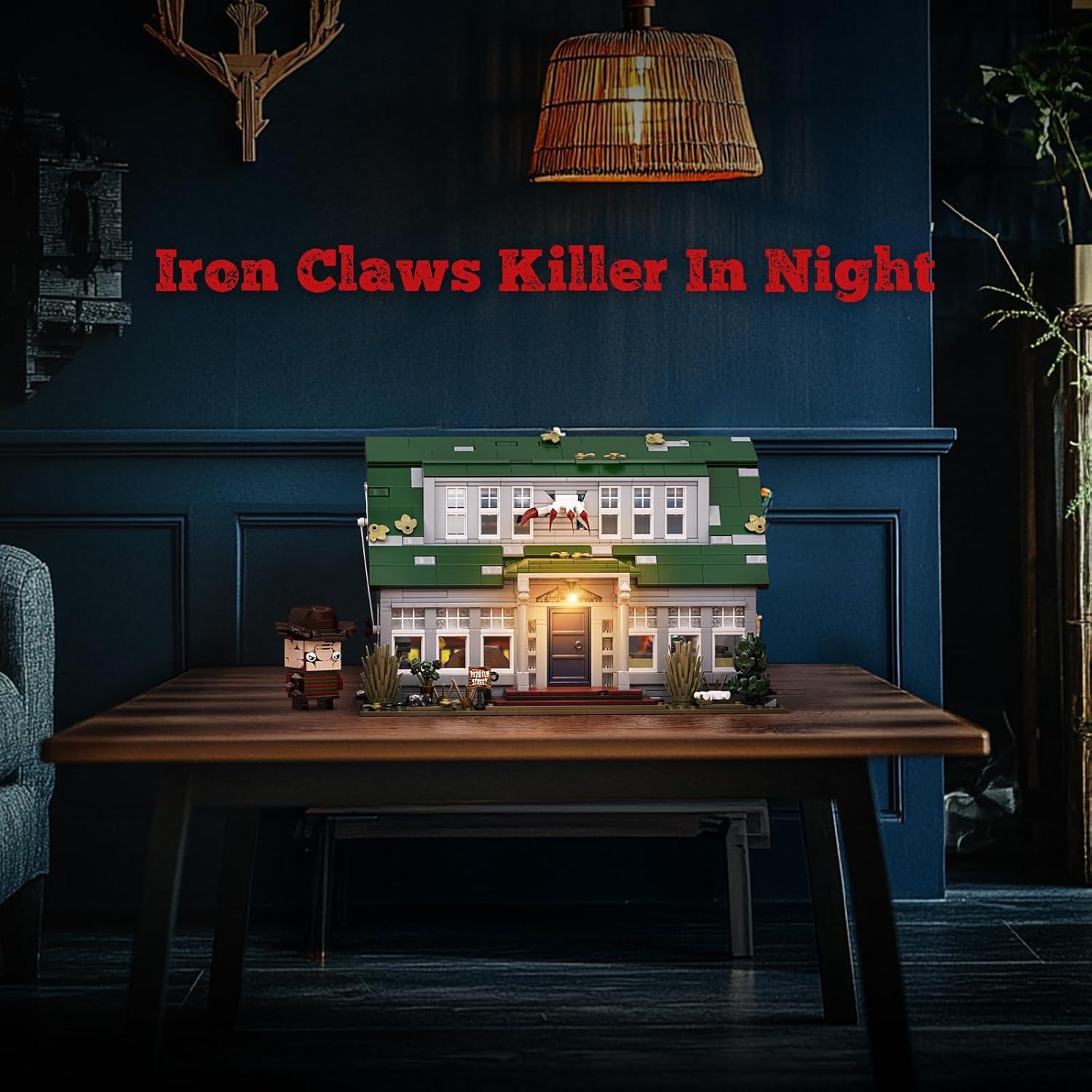 Conjunto Casa Embrujada GIKCFSTBLA 1099 Piezas LED Halloween