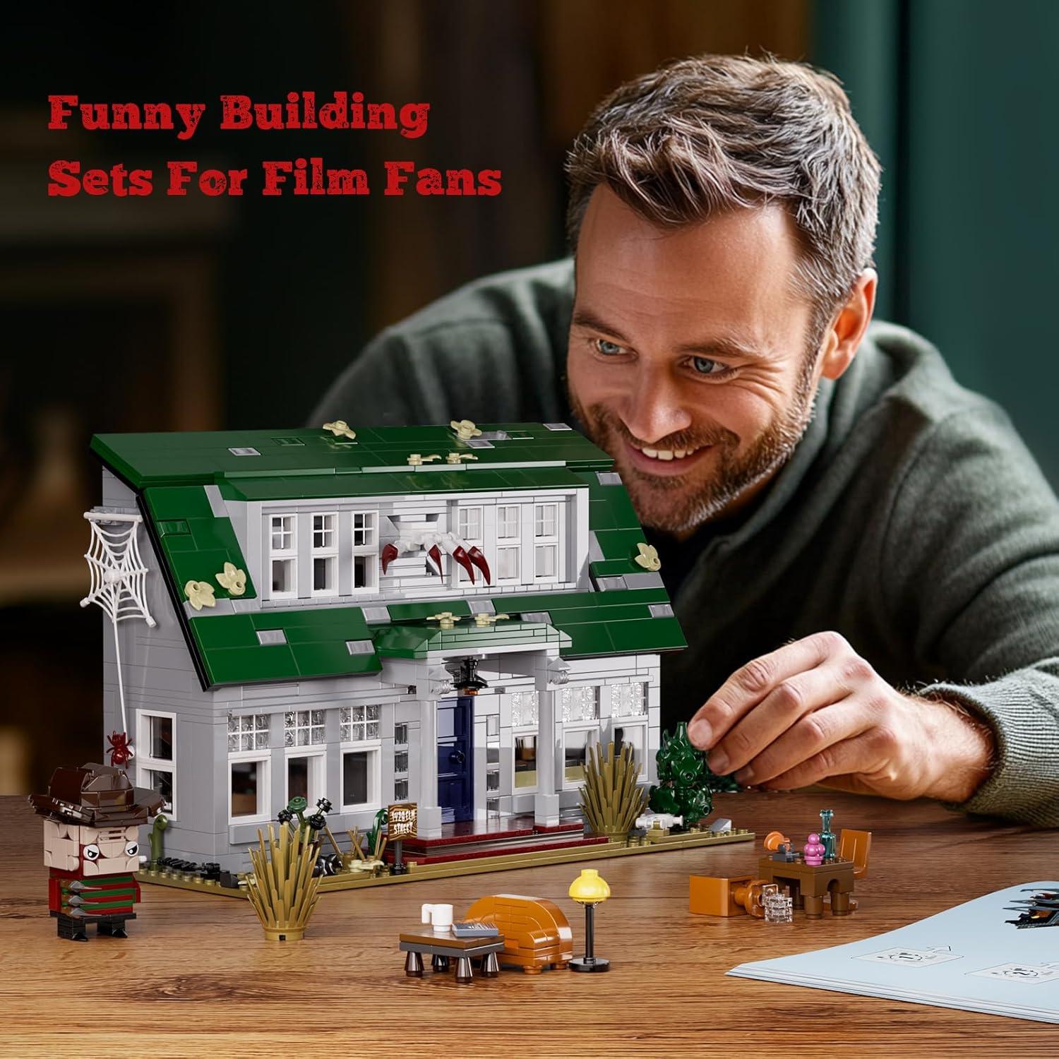 Conjunto Casa Embrujada GIKCFSTBLA 1099 Piezas LED Halloween