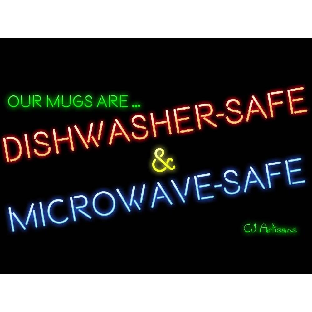 Taza de Café Cerámica CJ Artisans Teoría del Big Bang 11oz