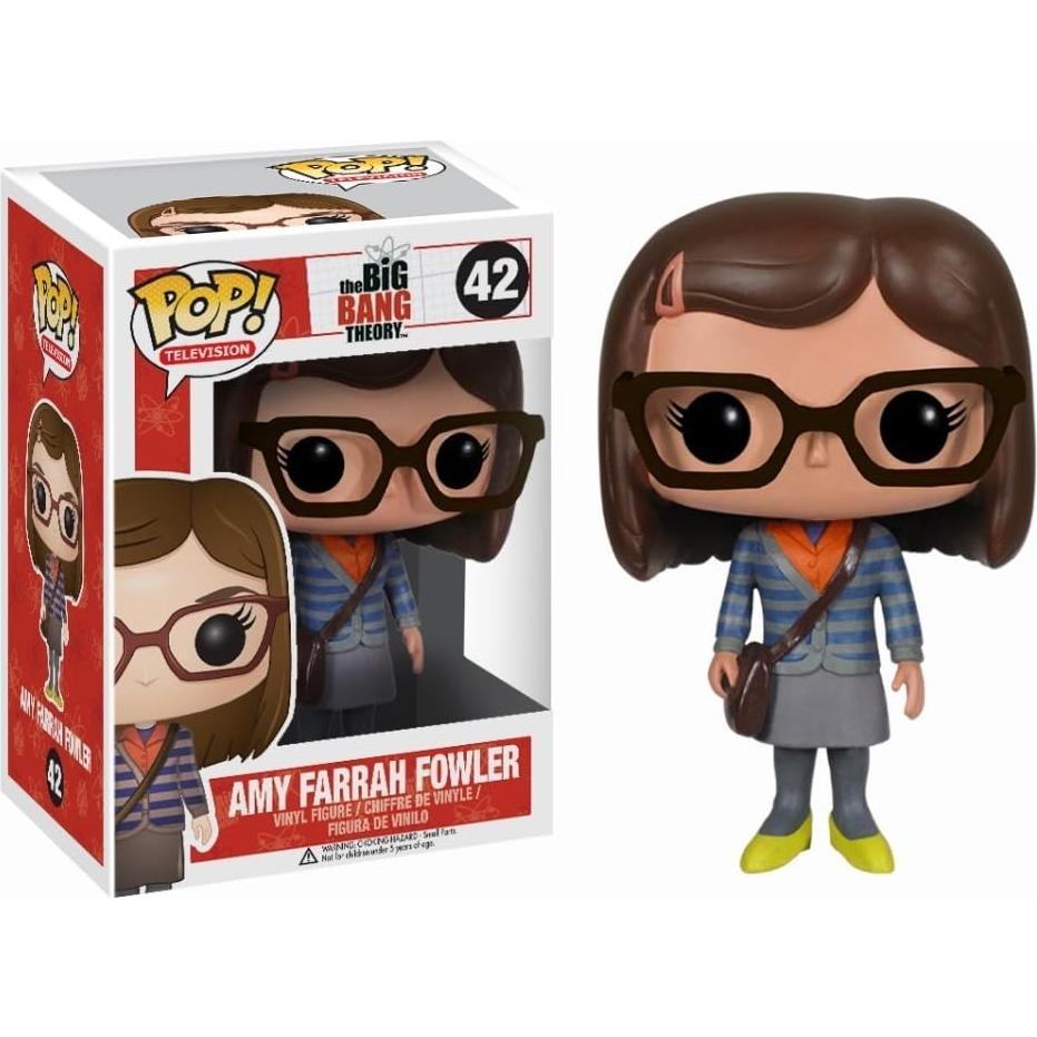 Figura de Vinilo Funko POP Amy Farrah Fowler 9.5 cm
