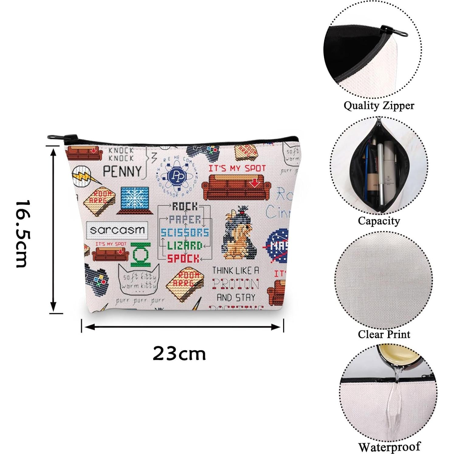 Bolsa Cosmética VAMSII BAZINGA 23.5x17 cm para Mujeres