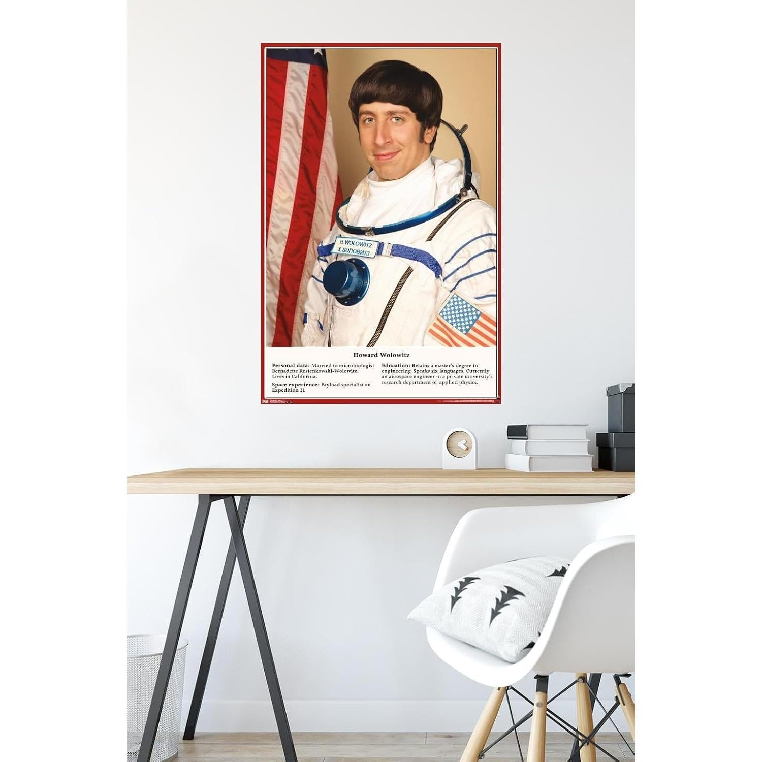 Póster de Pared Astronauta Trends International 86.36x56.88cm