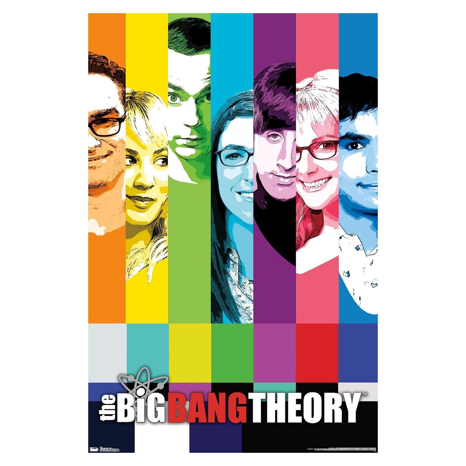 Póster de Pared Trends International La Teoría del Big Bang 86.4x56.5cm