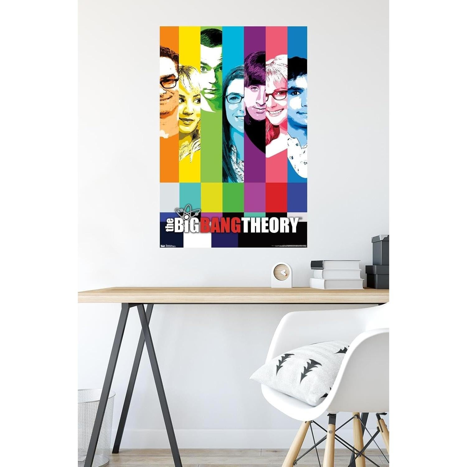 Póster de Pared Trends International La Teoría del Big Bang 86.4x56.5cm