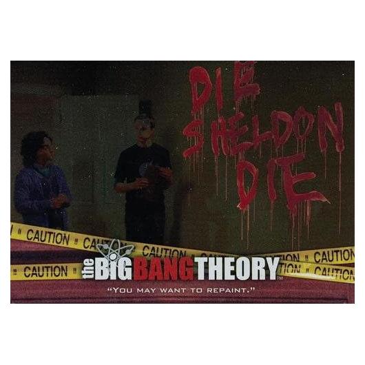 Tarjeta de Comercio Big Bang Theory Episodio Ascensor E-02