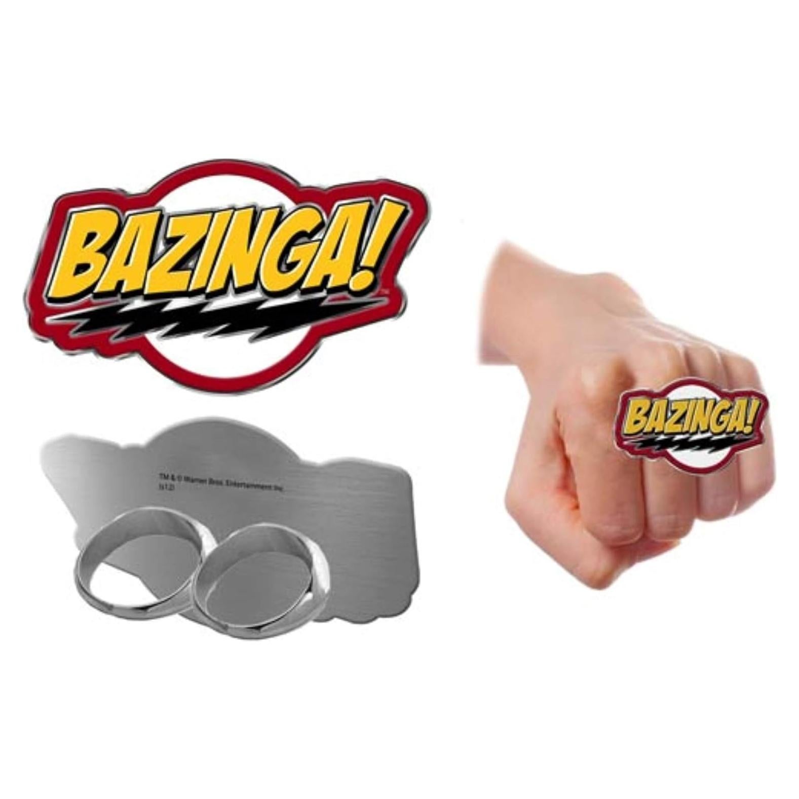 Anillo de Nudillo Ripple Junction Bazinga! 6.35 cm