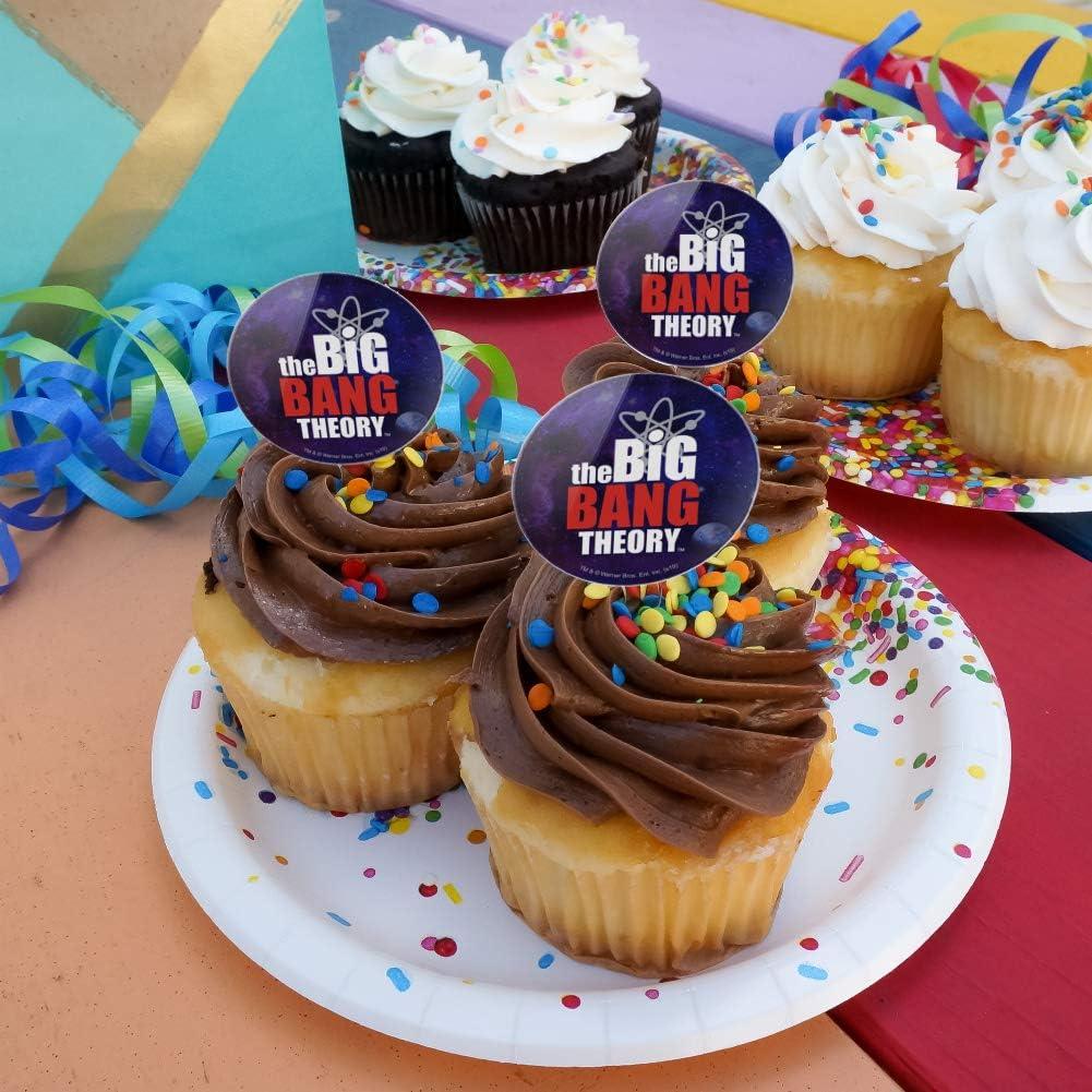 Conjunto de Palillos para Cupcakes The Big Bang Theory - 6 Unidades