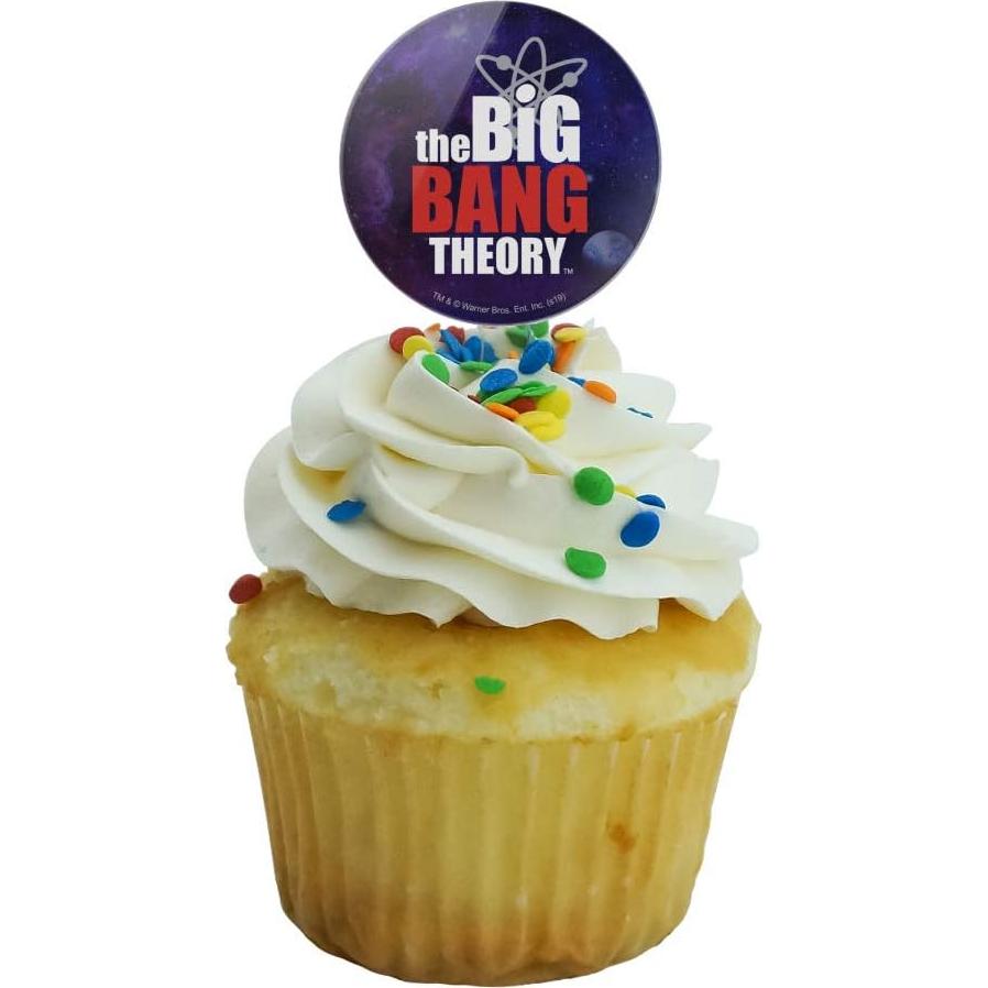 Conjunto de Palillos para Cupcakes The Big Bang Theory - 6 Unidades