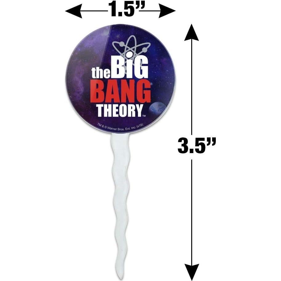 Conjunto de Palillos para Cupcakes The Big Bang Theory - 6 Unidades