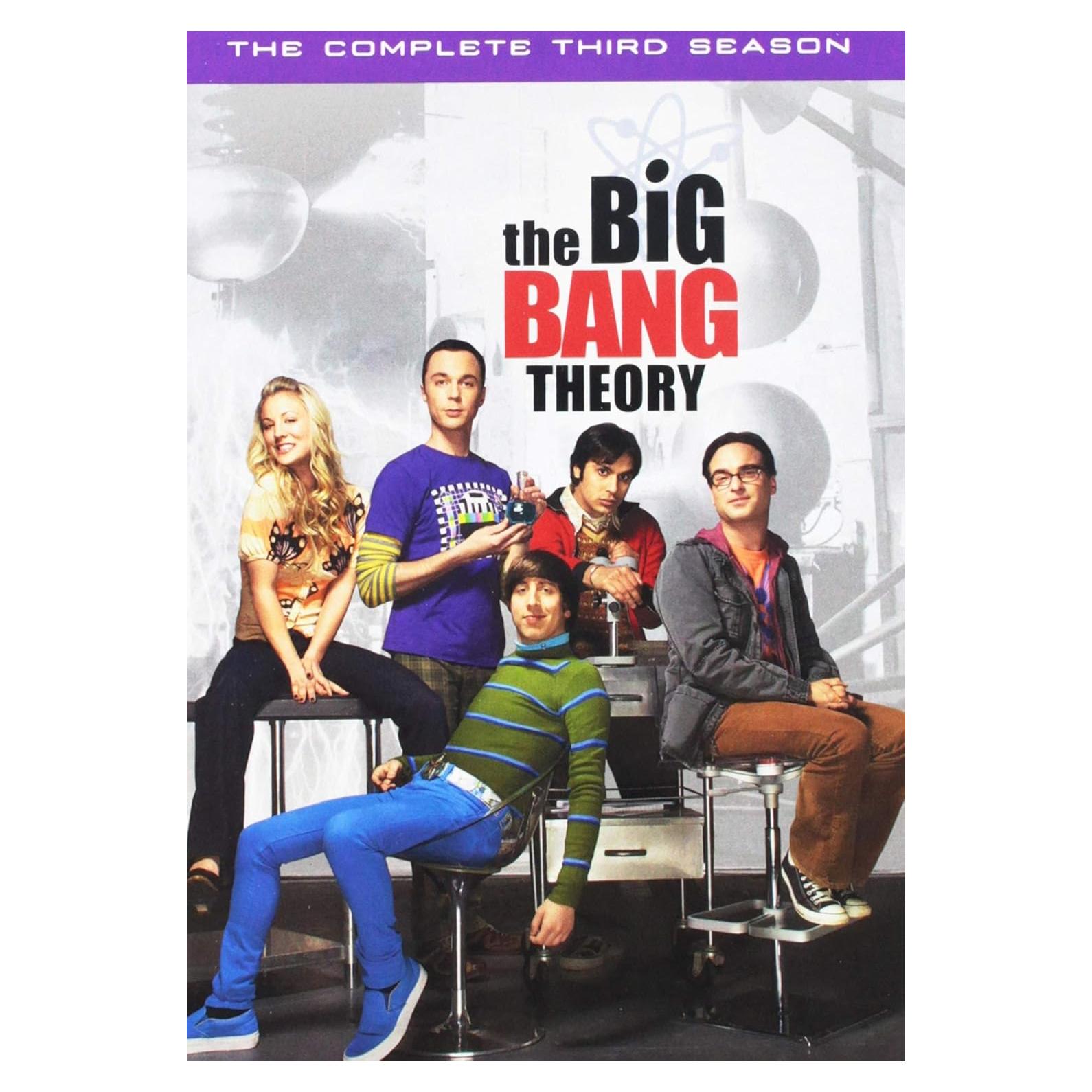 La Teoría del Big Bang Temporada 3 Completa en DVD