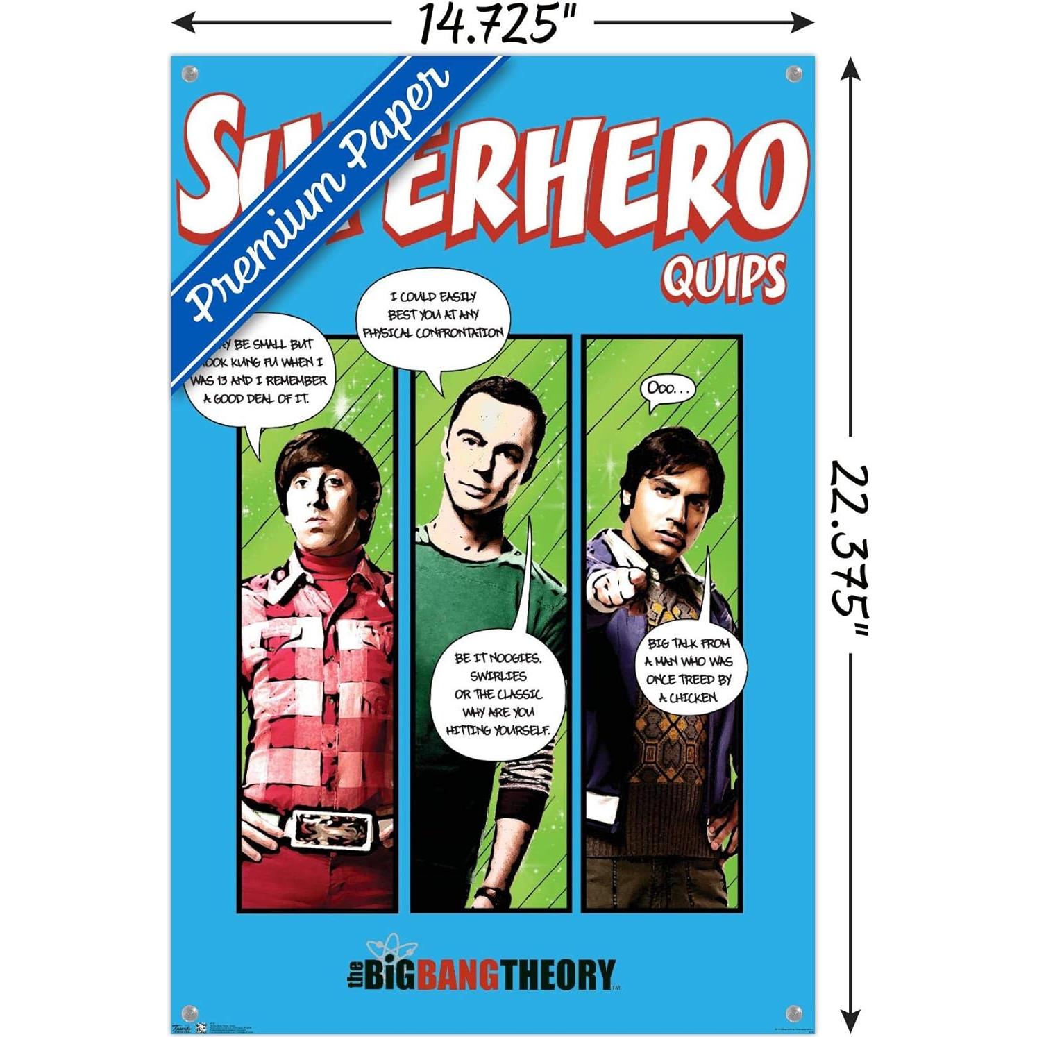 Póster de Pared La Teoría del Big Bang Trends International 37x57cm