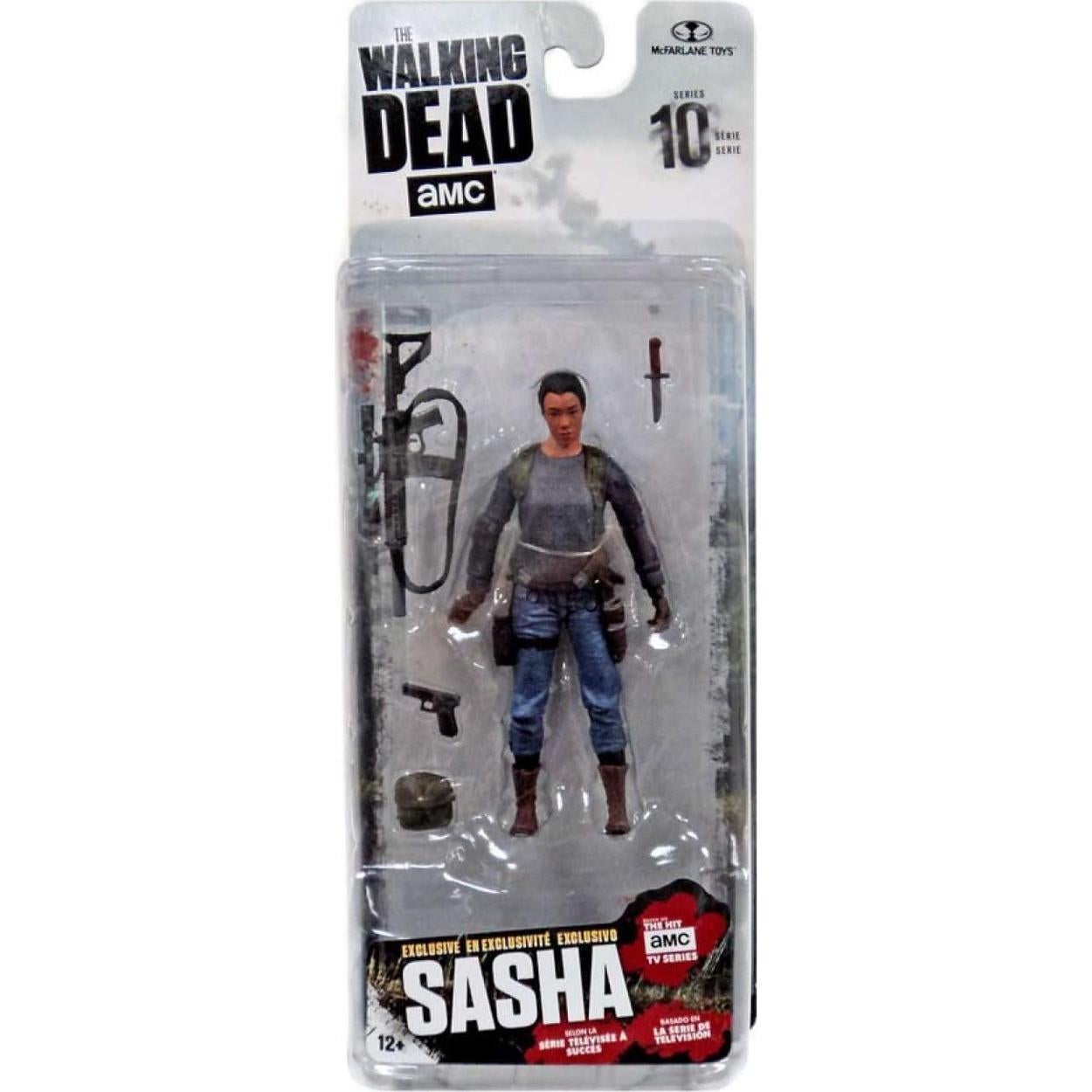 Figura de Acción Sasha McFarlane Walking Dead 12.7 cm
