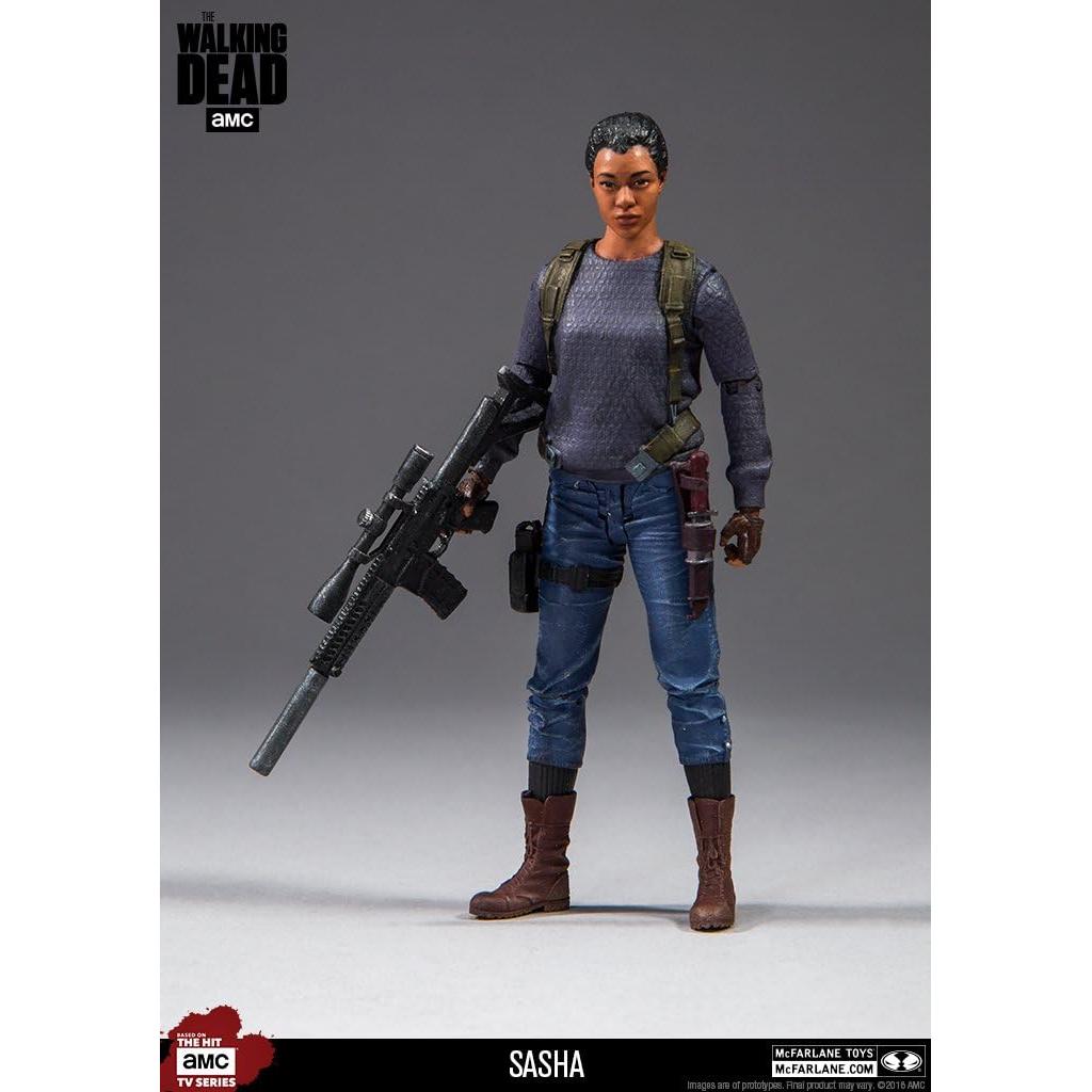 Figura de Acción Sasha McFarlane Walking Dead 12.7 cm