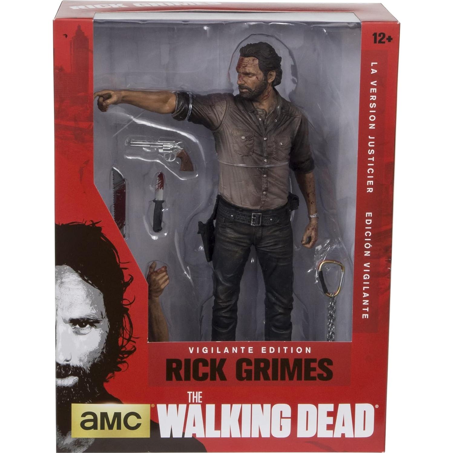 Figura Deluxe Vigilante Rick Grimes McFarlane 25.4 cm