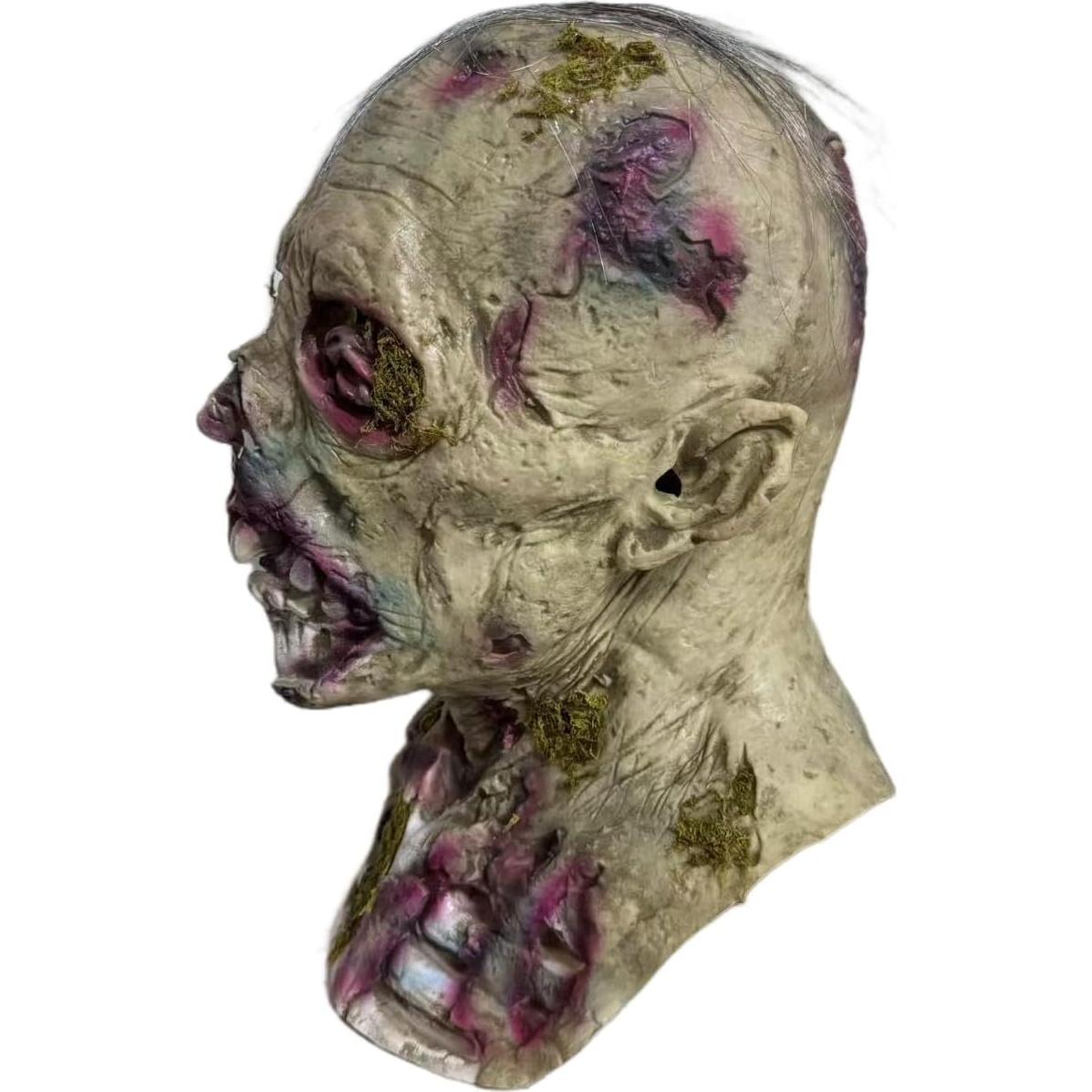 Máscara de Zombie de Láttex para Halloween - Unisex - 15x25cm
