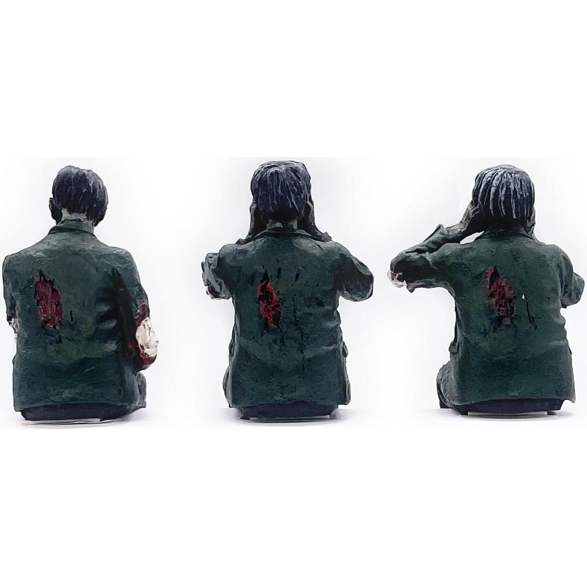 Figuritas de Zombie RUSTIX Walking Dead - Adornos de Horror 10.16 cm
