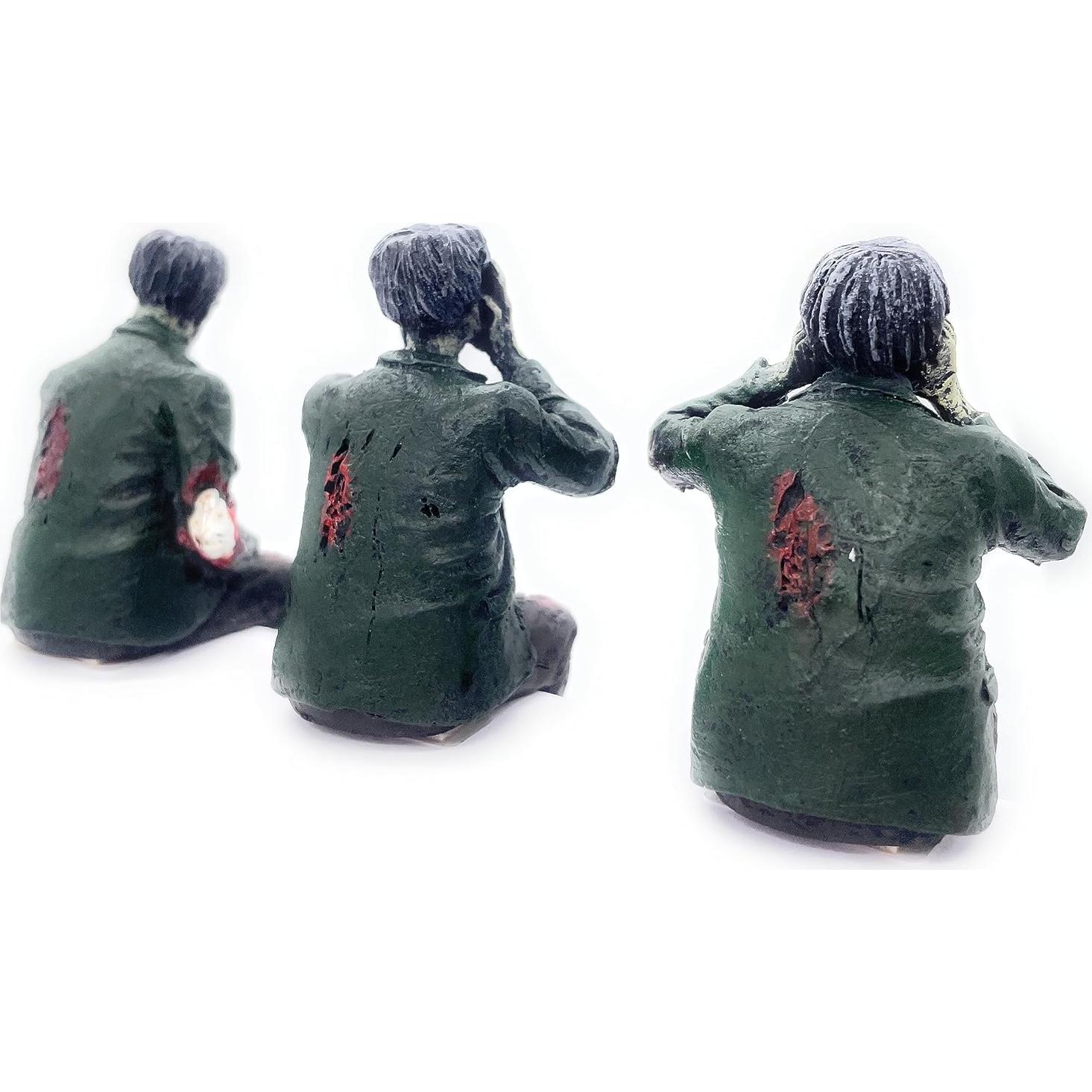 Figuritas de Zombie RUSTIX Walking Dead - Adornos de Horror 10.16 cm