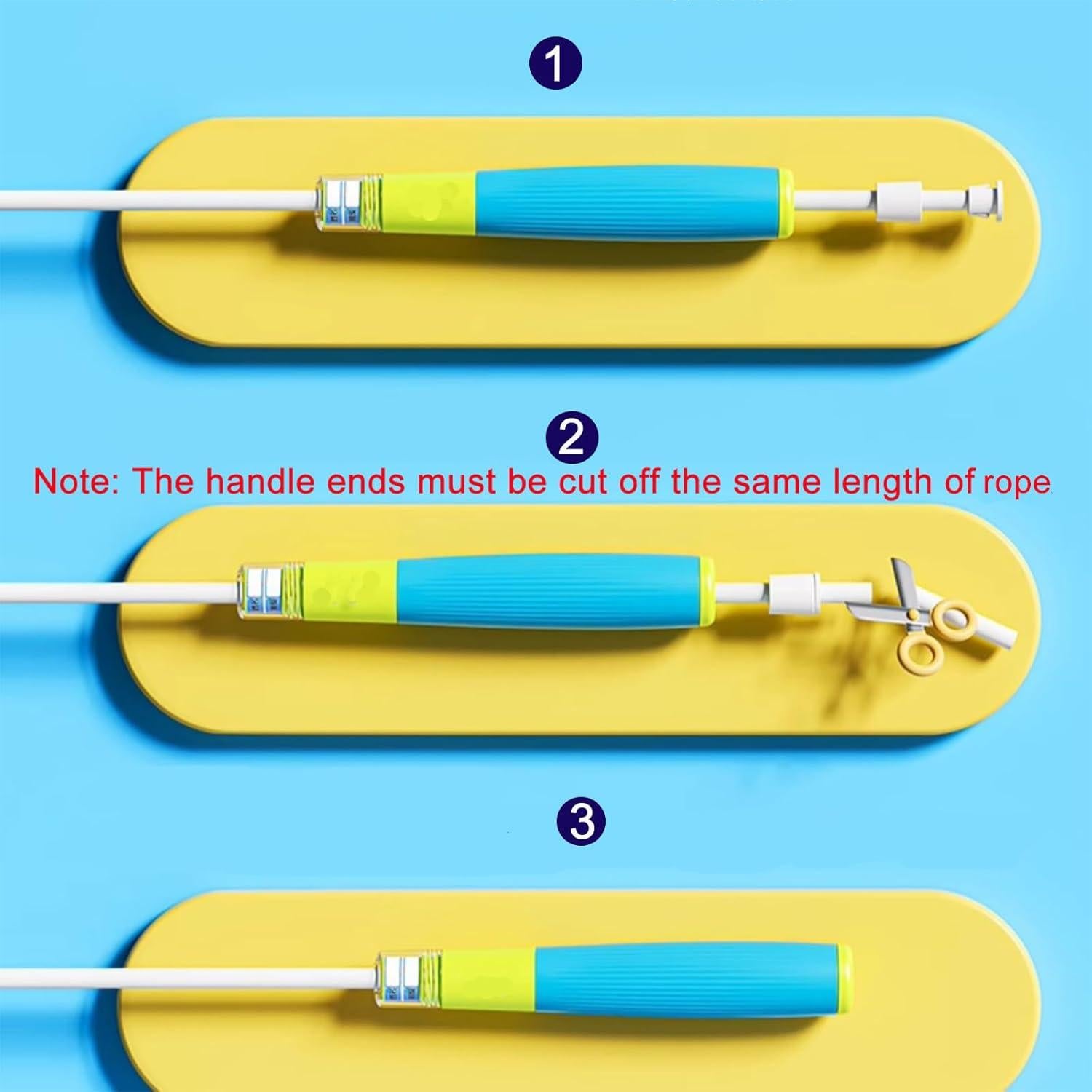 Cuerda de Saltar Ajustable Gaoykai para Niños y Adultos