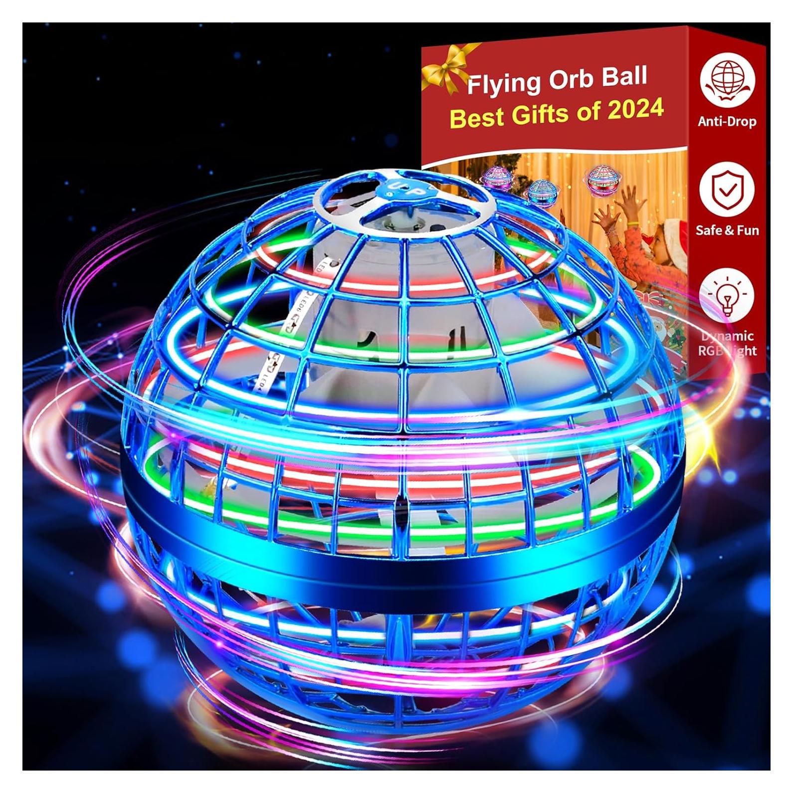 Bola Voladora LED Vantexi Juguete Galáctico Azul