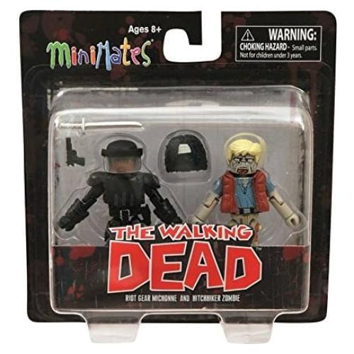 Mini Figuras Muertos Vivientes Diamond Select - Michone y Zombi